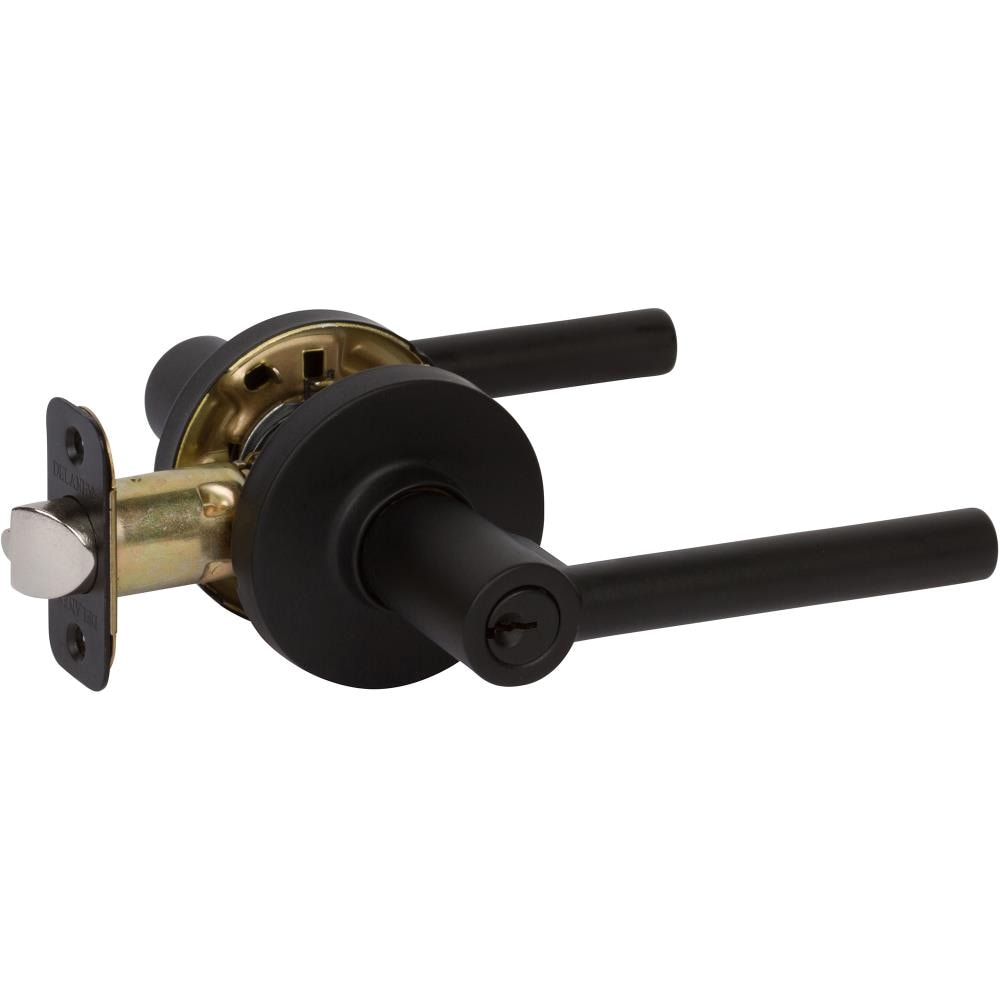 Delaney Hardware D50509 RD Series Tuscany Bronze Exterior Keyed entry Door Handle
