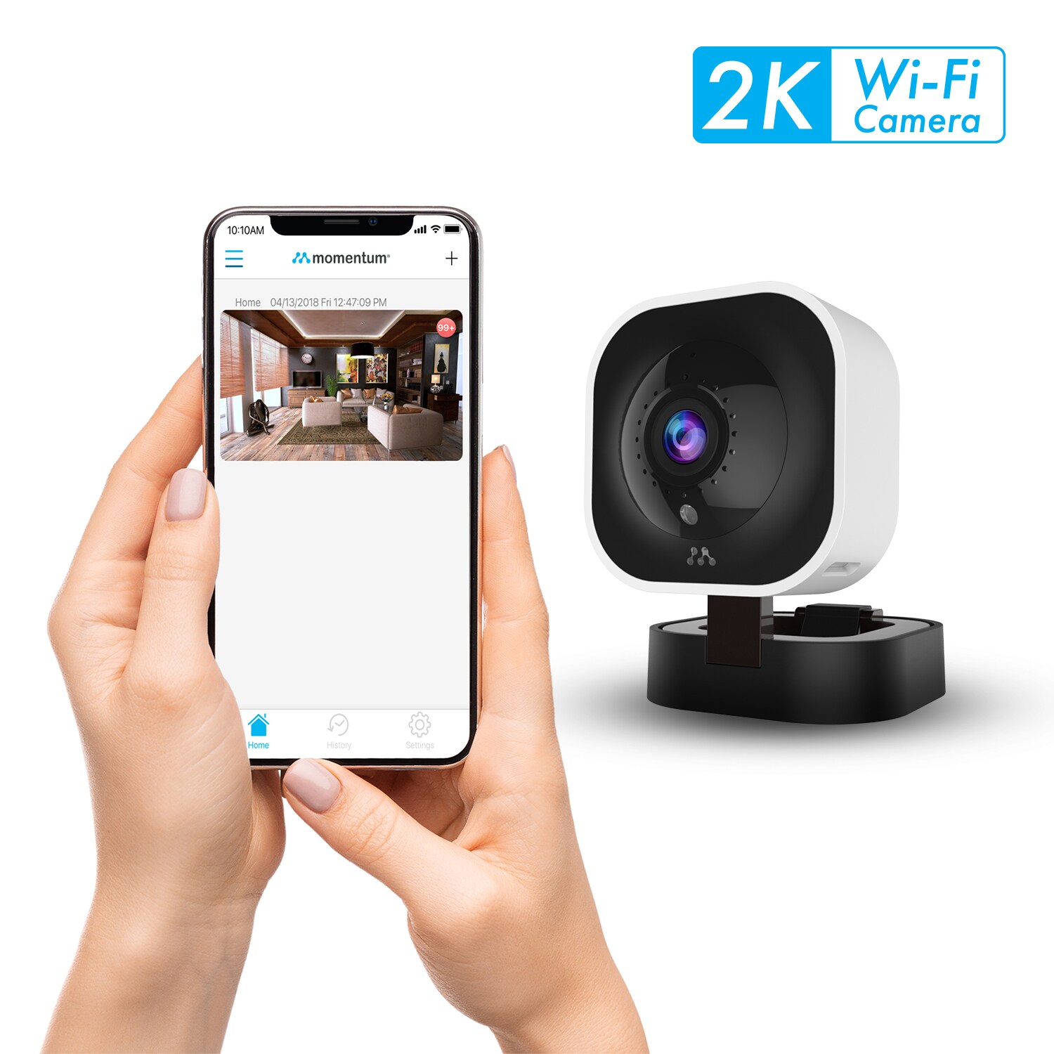 momentum hd smart home security camera