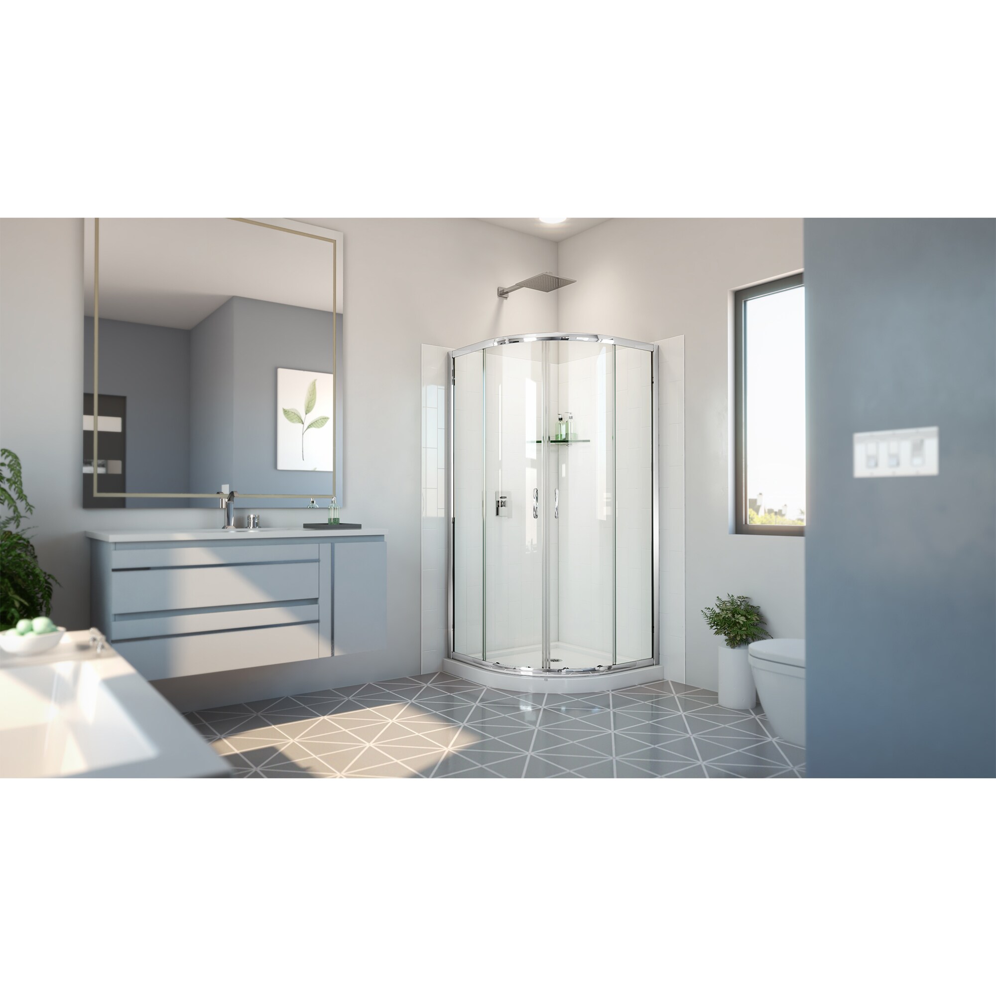 DreamLine E2703838XXQ0001 Alcove-Shower-Kit - View #2