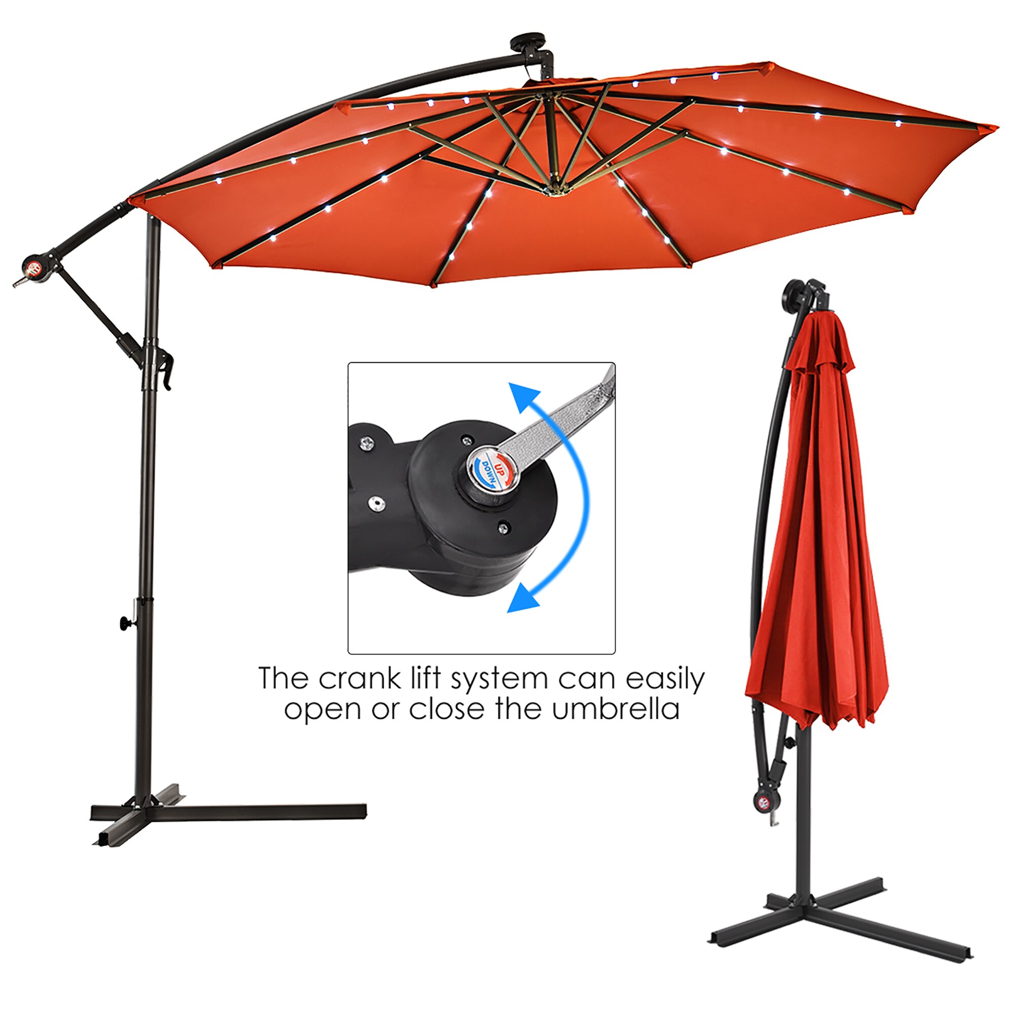 Costway CSHY005415 Umbrellas-2 - View #7