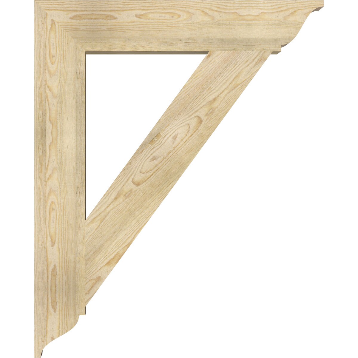 Ekena Millwork BKT06X34X42TRA01RDF Exterior-Brackets-Braces - View #3