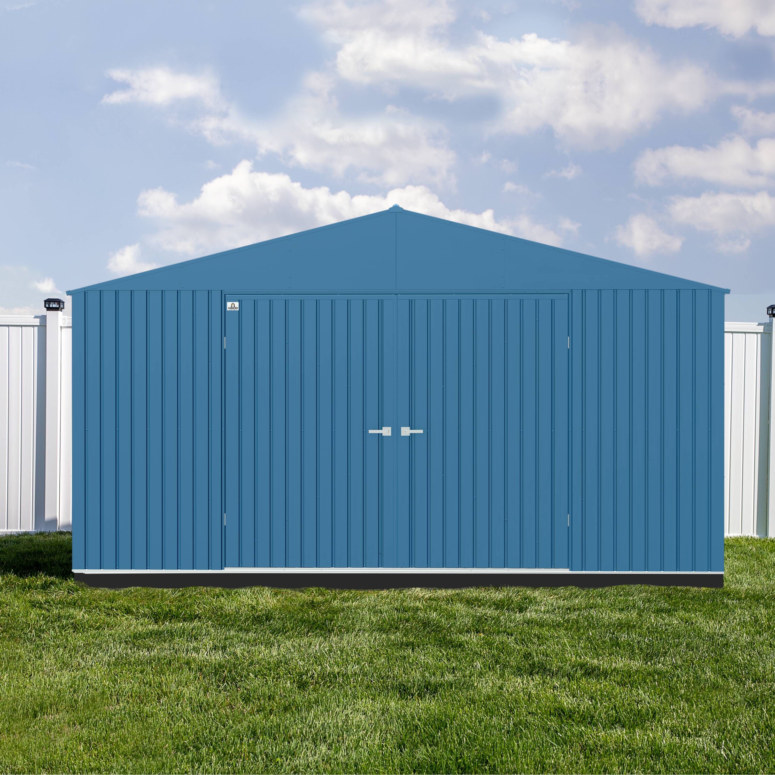Arrow EG1412BG 14-ft x 12-ft Elite Galvanized steel Storage Shed