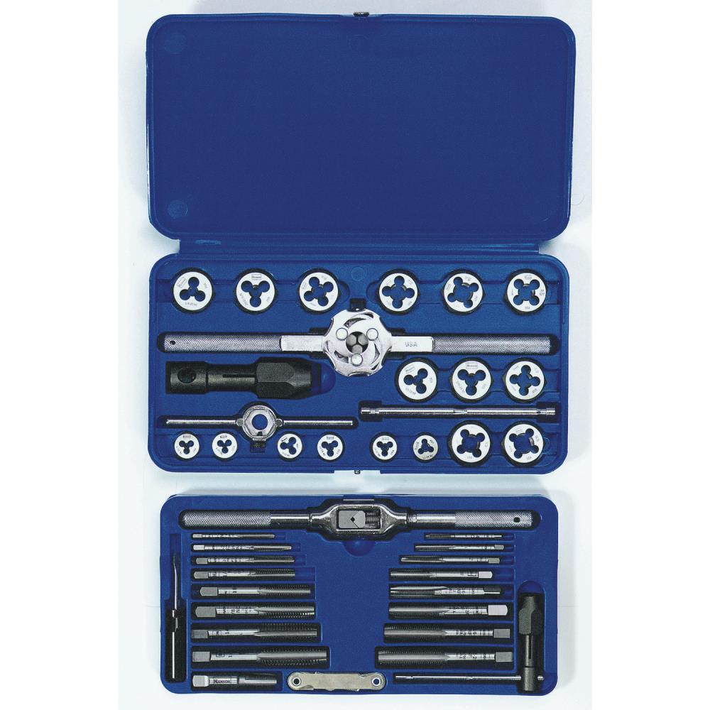 IRWIN 24606 Hanson 41-Piece Standard (Sae) Tap and Die Set