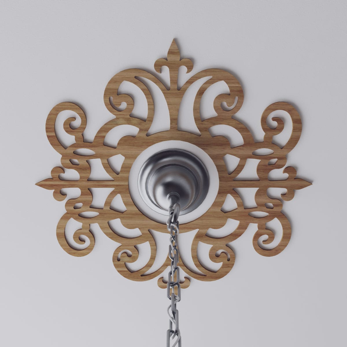 Ekena Millwork CMWP24X24X0250DIWA Ceiling-Medallions - View #7