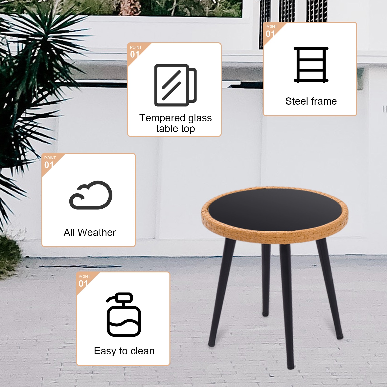 Mondawe OR-23225-BY Patio-Conversation-Sets - View #4