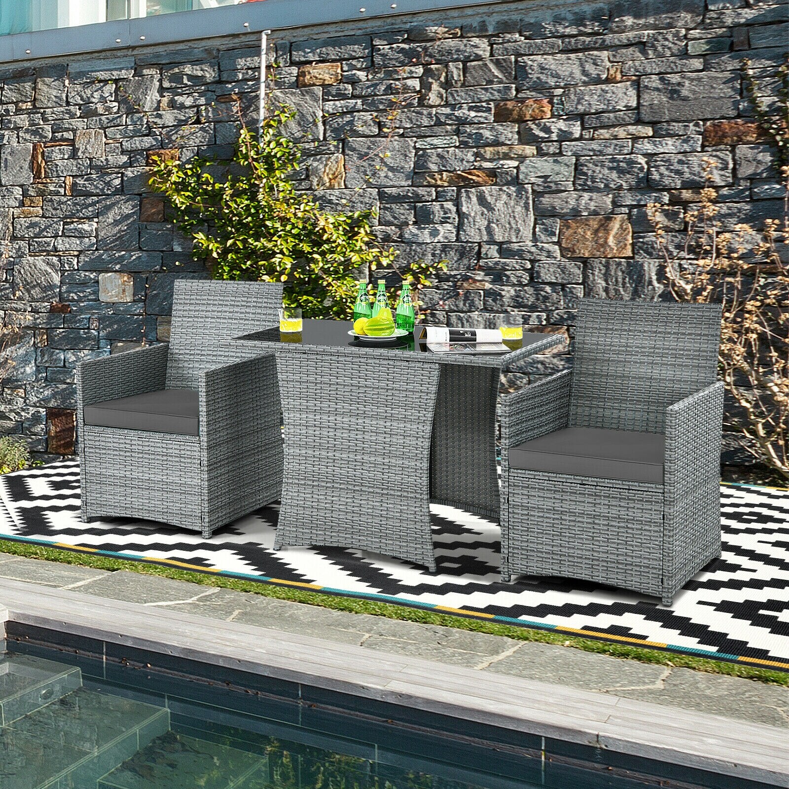 Poinic CWJ68177GR Patio-Conversation-Sets - View #2
