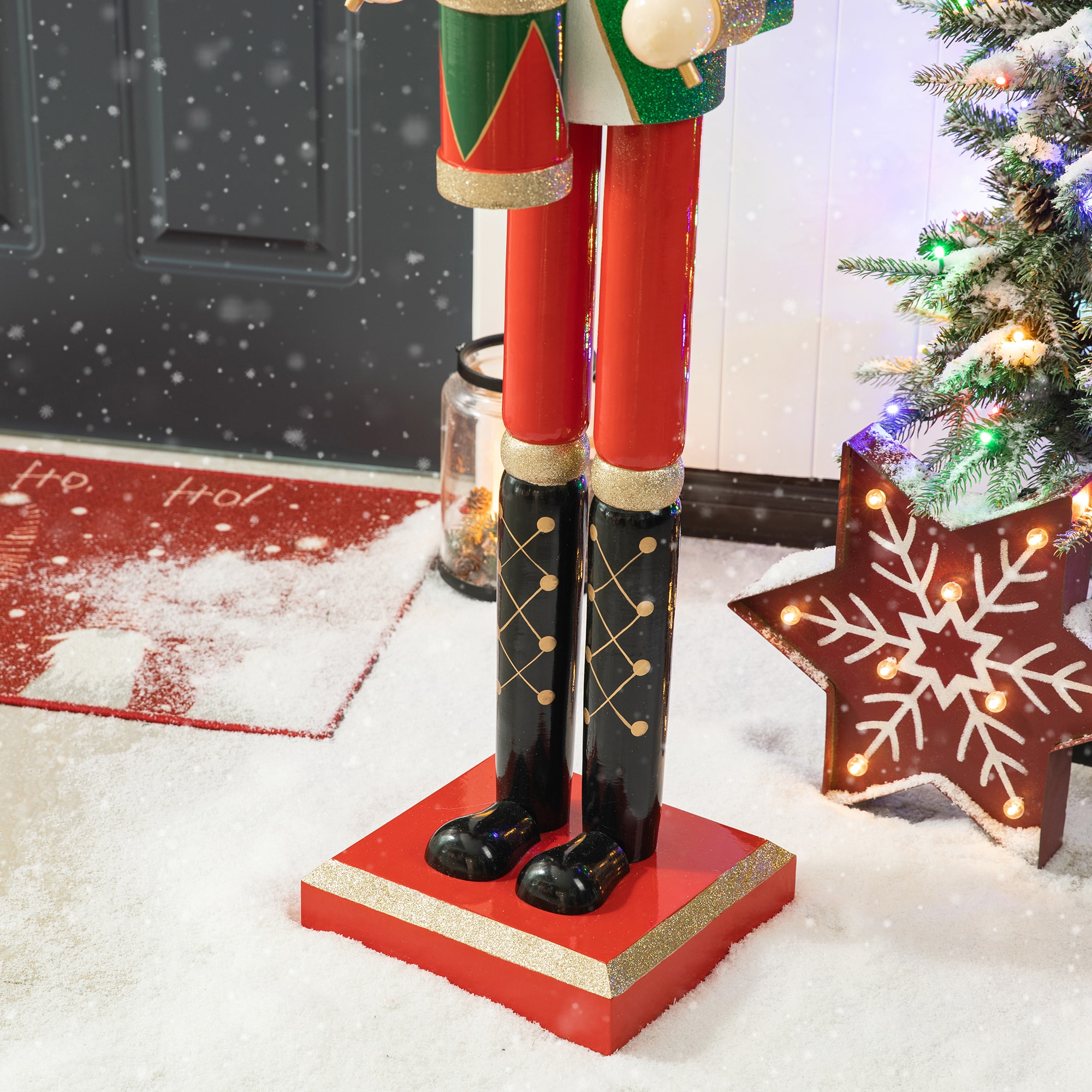 Glitzhome 2036700006 Table-Christmas-Decorations - View #6
