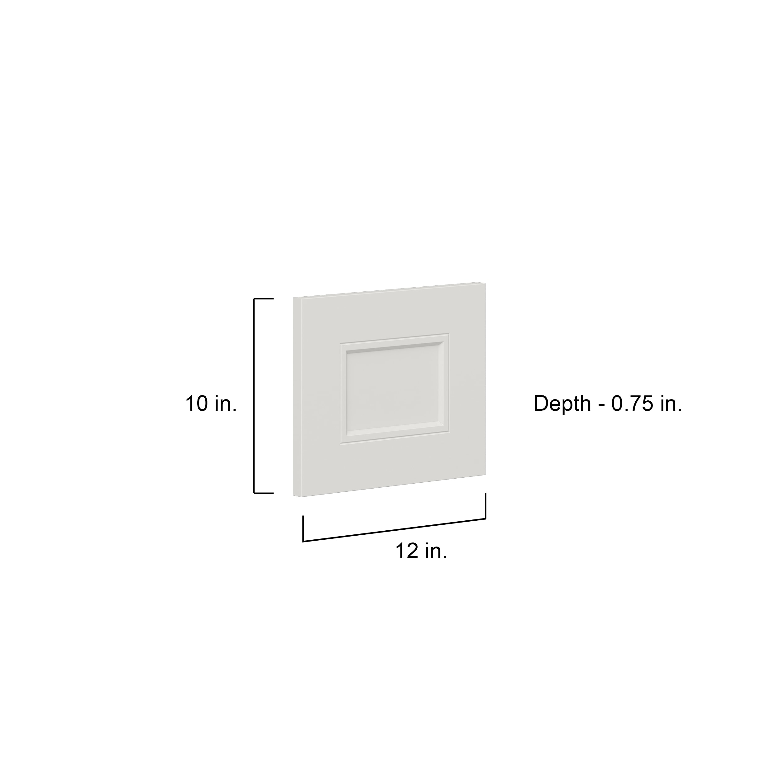 Hugo&Borg DSDF1210-BE Kitchen-Cabinet-Doors - View #4