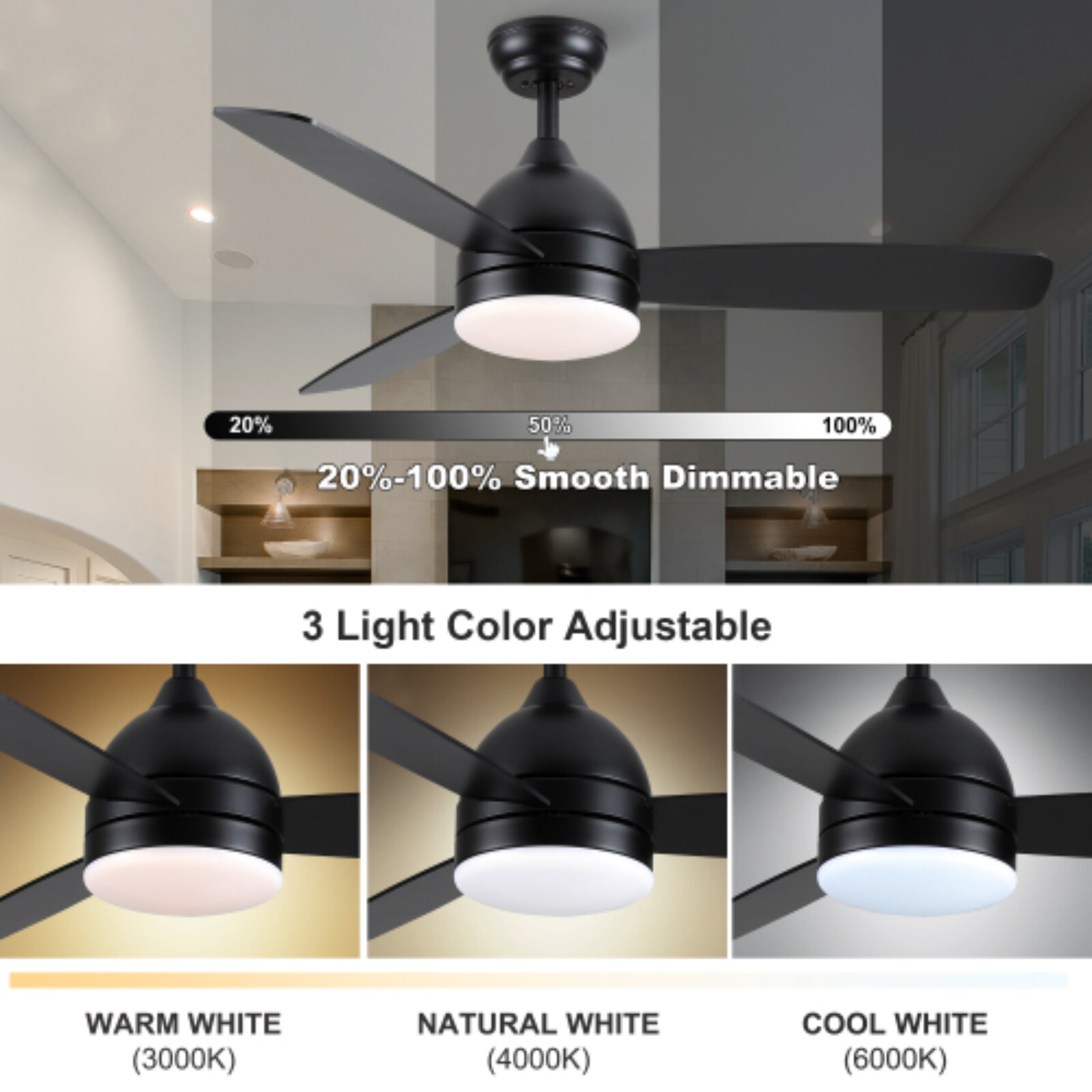 BBLLWJ BBLLWJ-W1367P182810 Ceiling-Fans - View #4