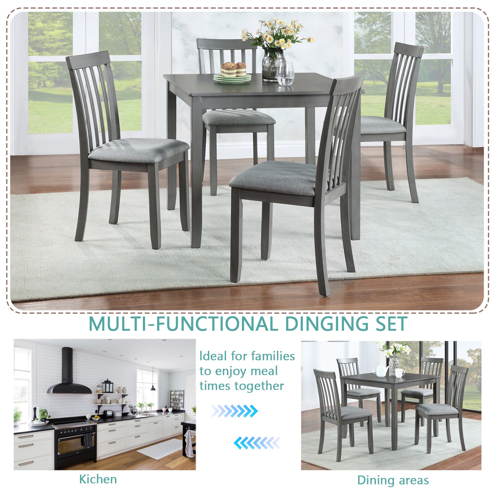 Siavonce XH00022 Dining-Sets - View #8