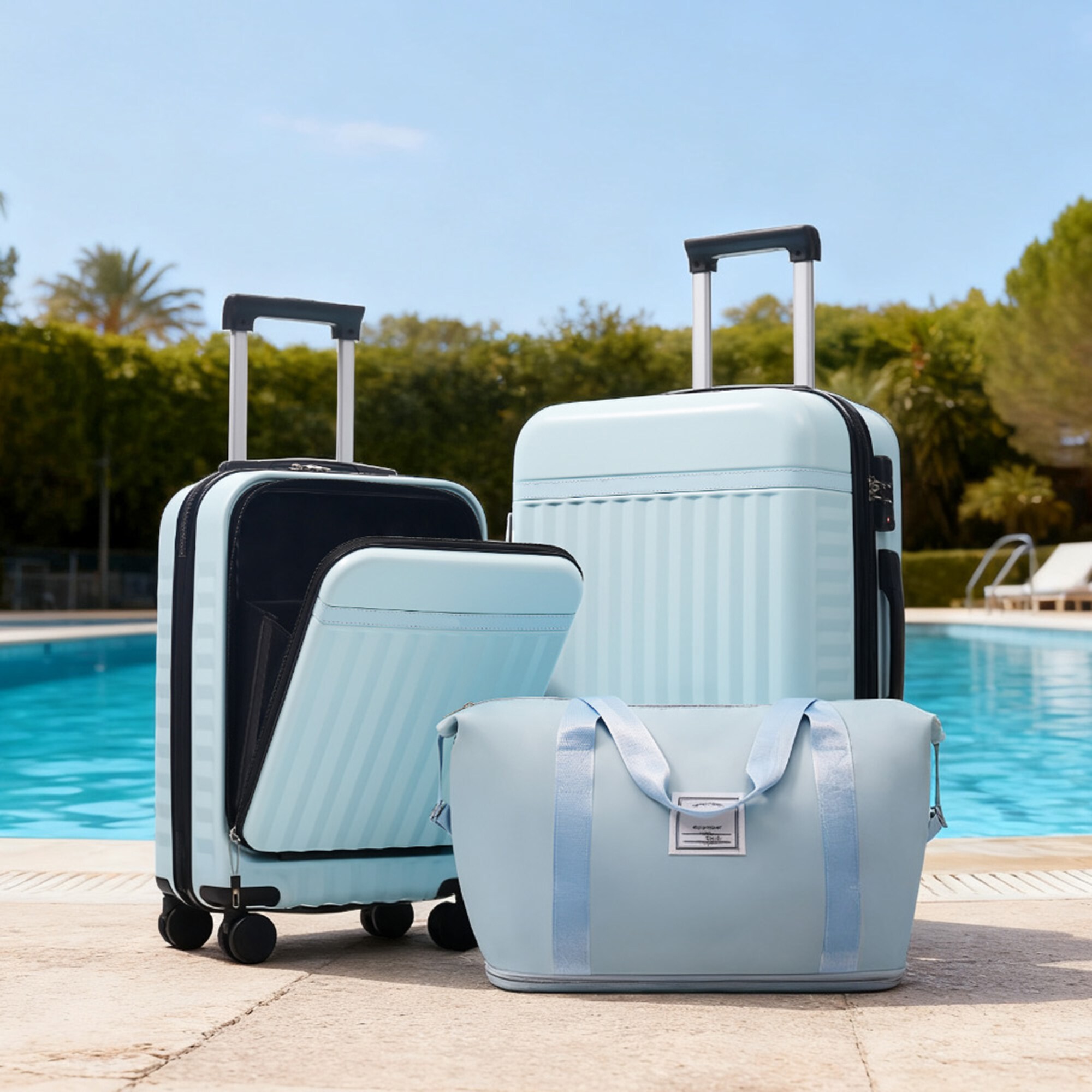SINOFURN SYD9400007KK Luggage-And-Luggage-Sets - View #3