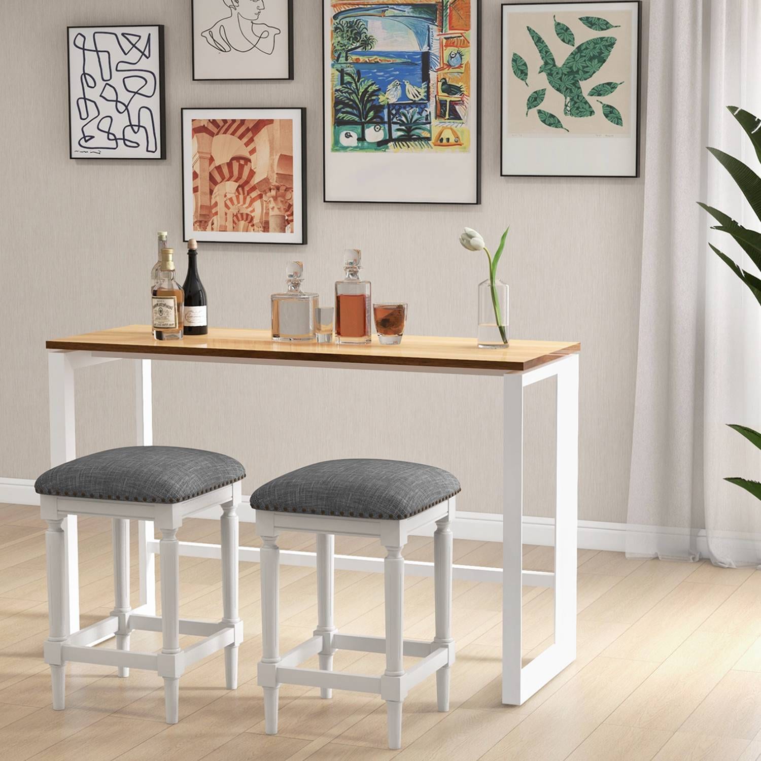Costway HCST00143 stools - View #2