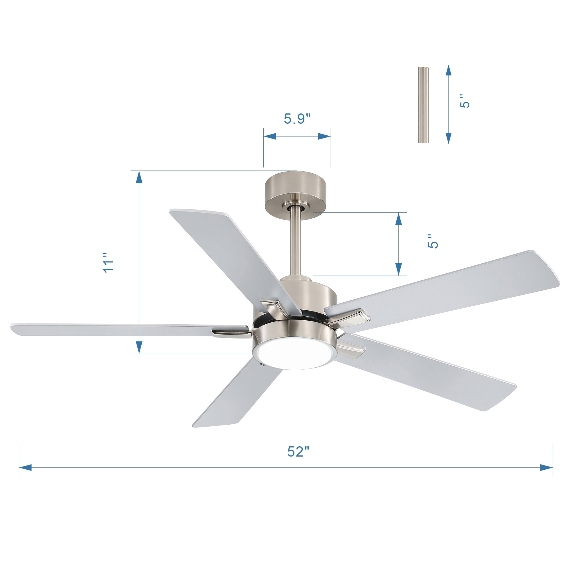 Breezary 27002-SN Ceiling-Fans - View #13