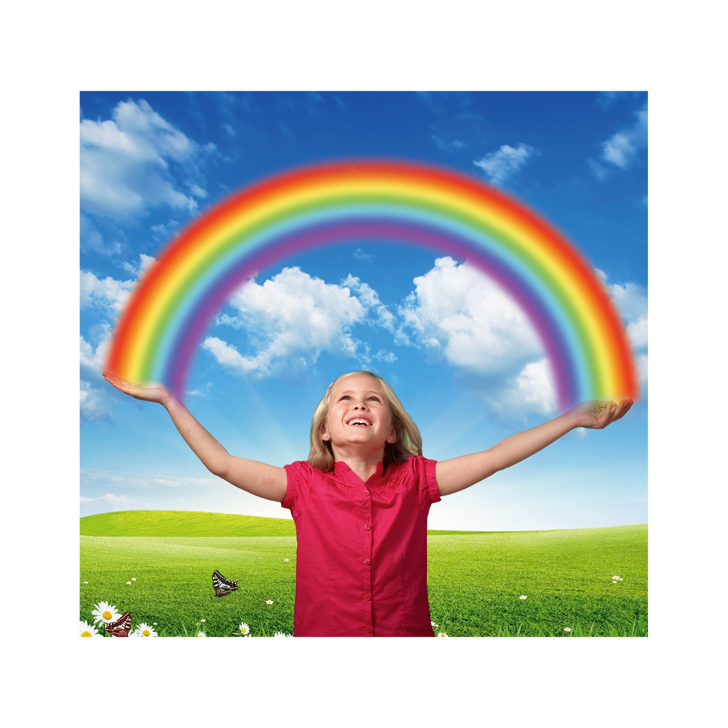My Very Own Rainbow LED Semicircular Projector for Kids
