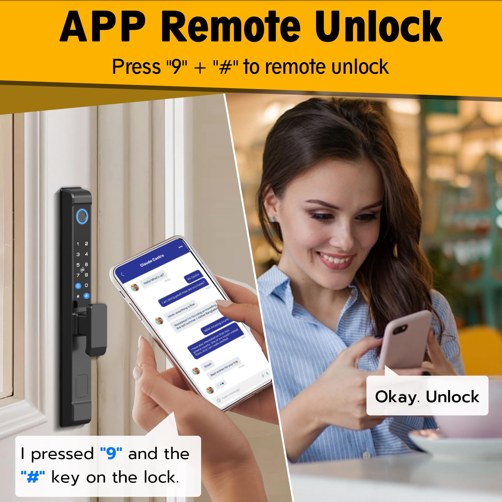 KIWDZFU LKI0803B053 Electronic-Door-Locks - View #9