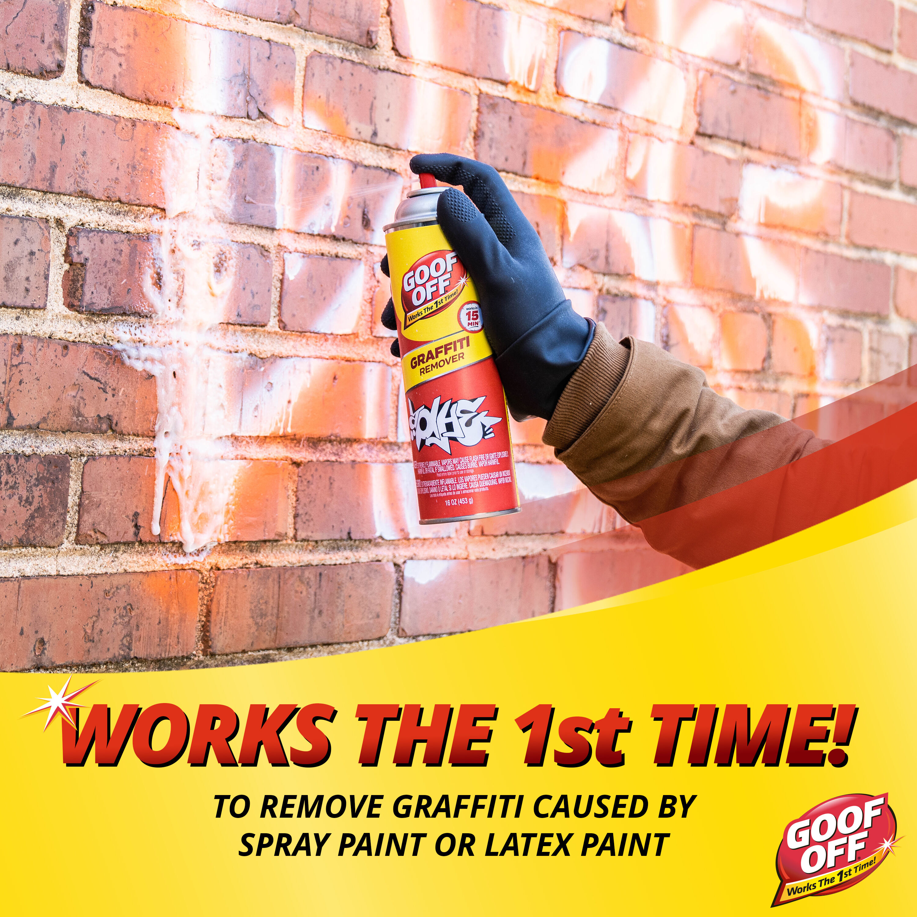 Goof Off 32-fl oz Semi-paste Multi-surface Paint Remover in the Adhesive  Removers department at