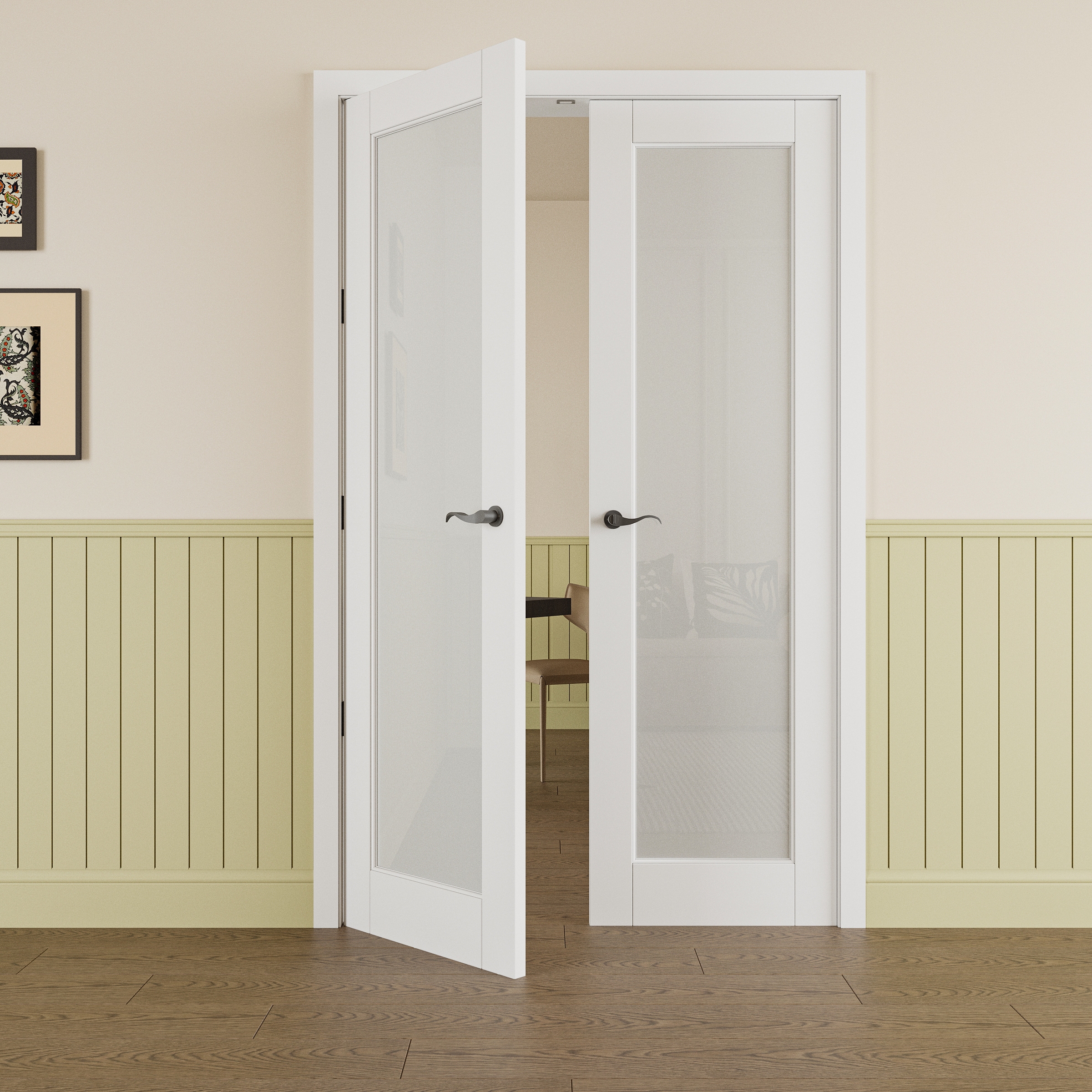 JUJUBON IN-PRE-FPR-FR-1L-48 French-Doors - View #3