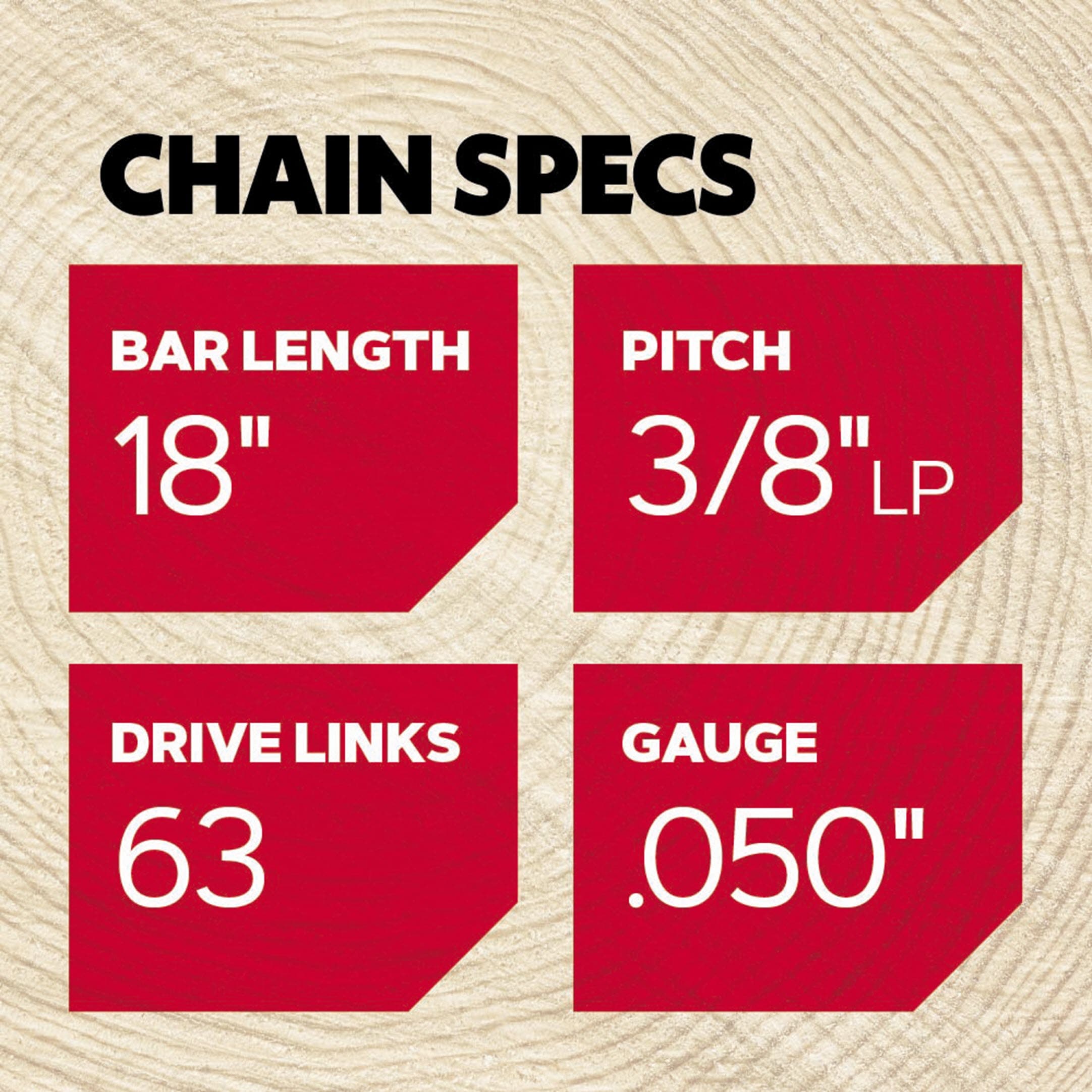 Oregon S63 Chain-Saw-Chains - View #3