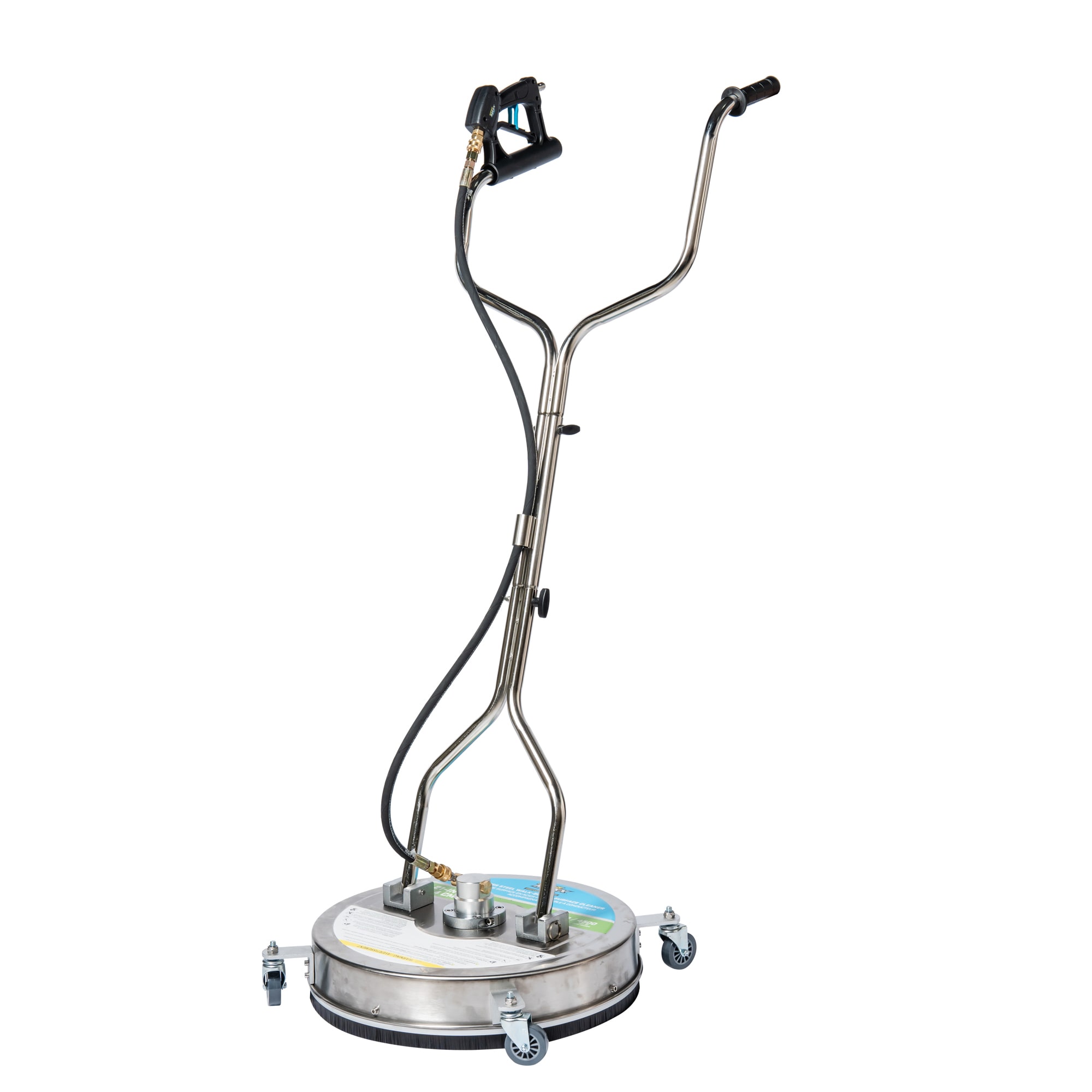 SurfaceMaxx Walk-Behind 21-in up to 4500-PSI Rotating surface cleaner for Gas pressure washers #SMX-PWA103