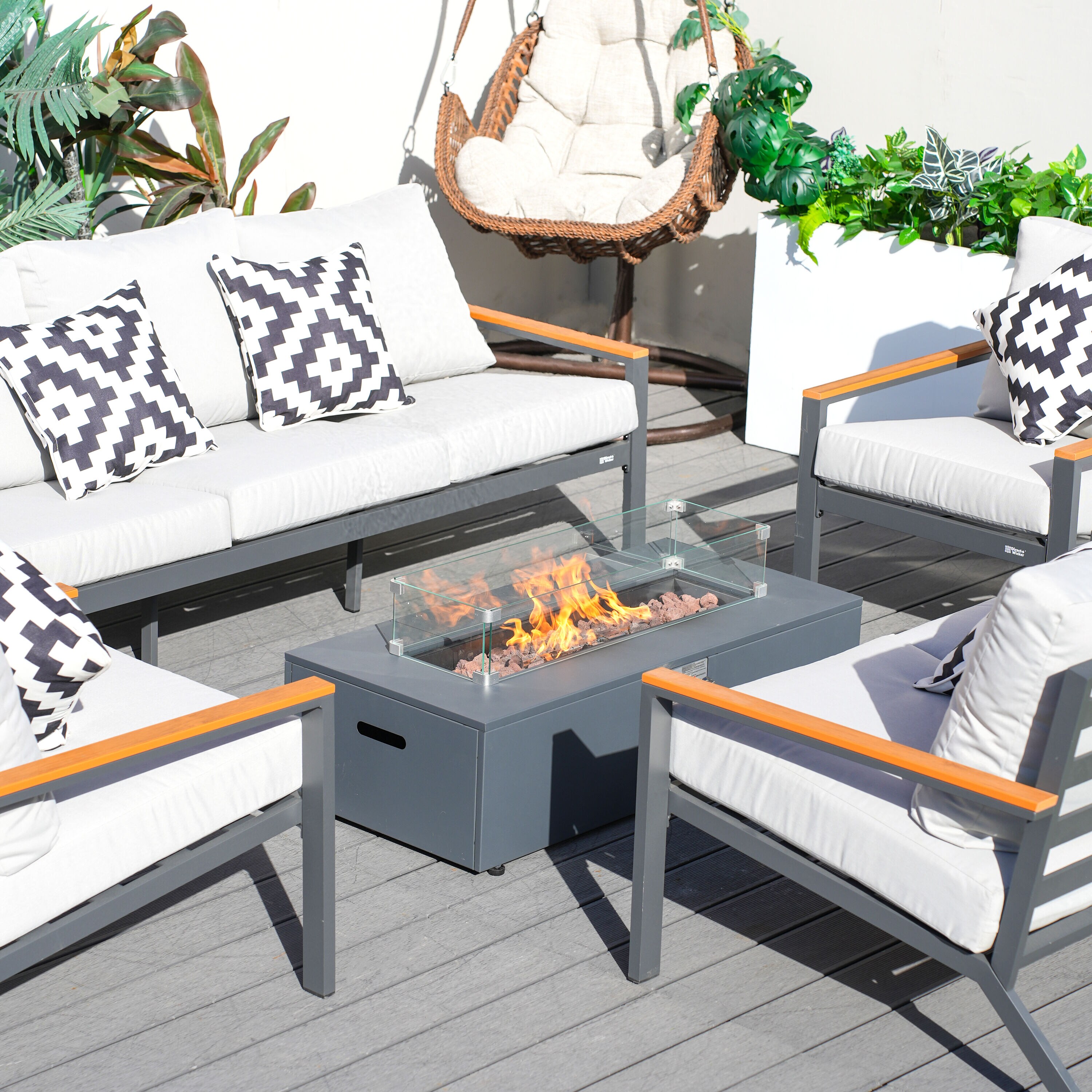Direct Wicker DWG-2481&2513G Patio-Conversation-Sets - View #4