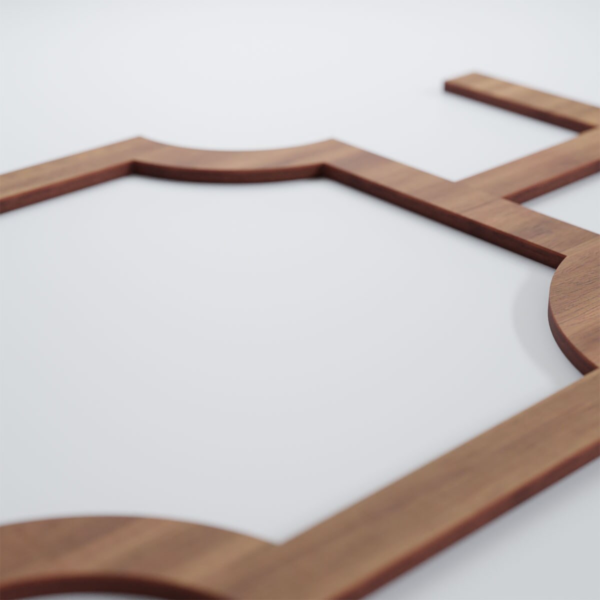 Medium Walnut Decorative Fretwork Wood Wall Panels