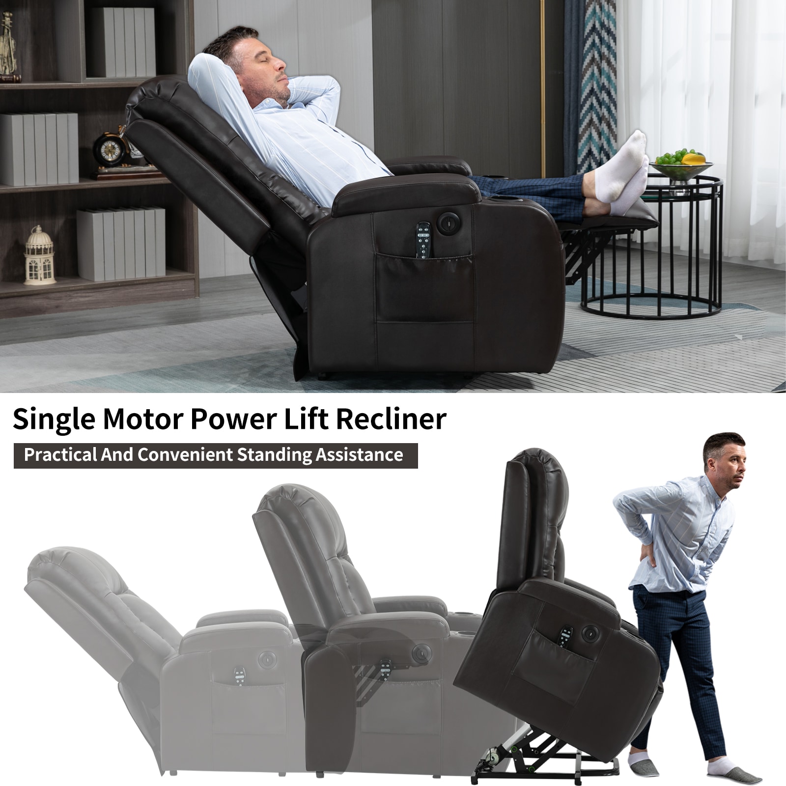 Mondawe OR-P21AE-OF recliners - View #6