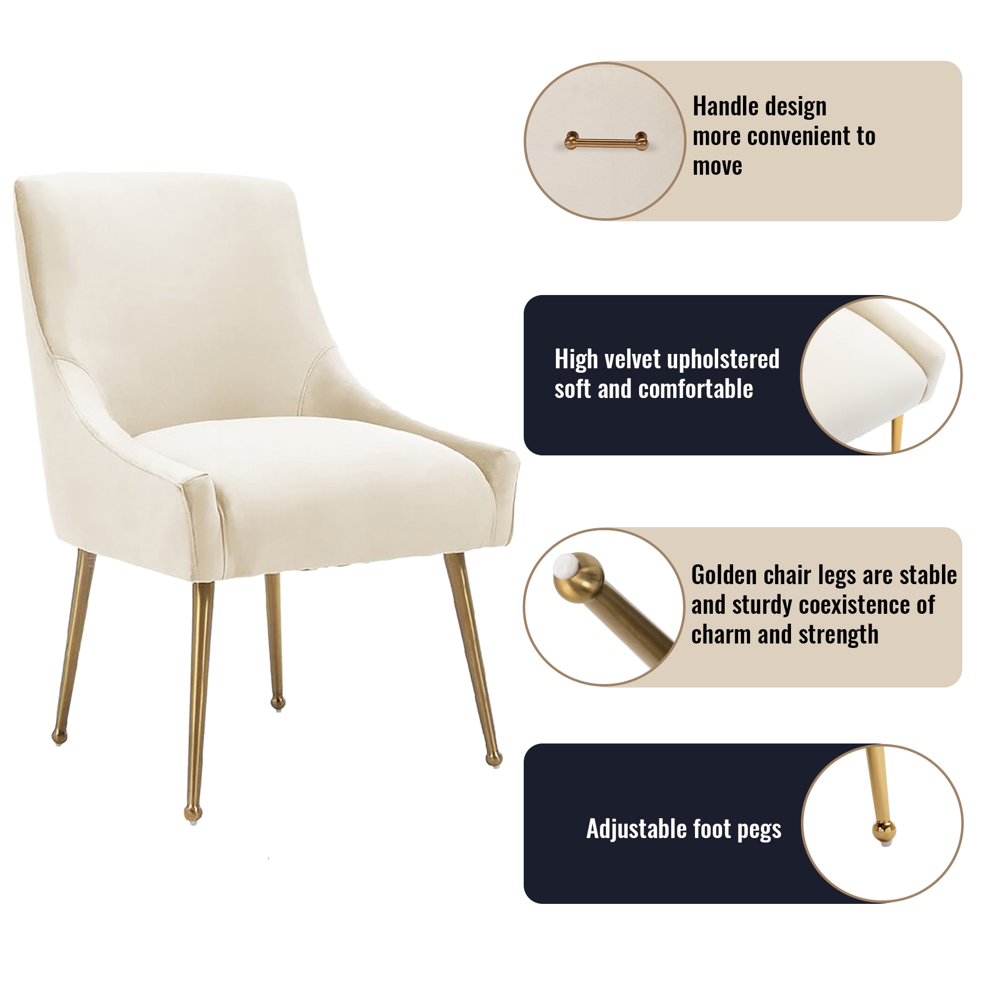Clihome CL-DLS700BEIGE Dining-Sets - View #6