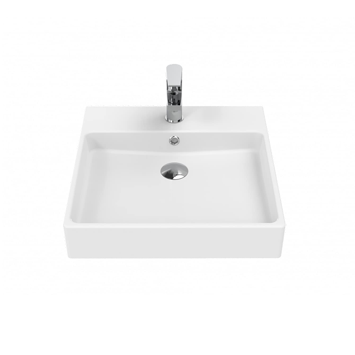 WS Bath Collections SIMPLE 50.50B.01 Bath-Sink - View #2
