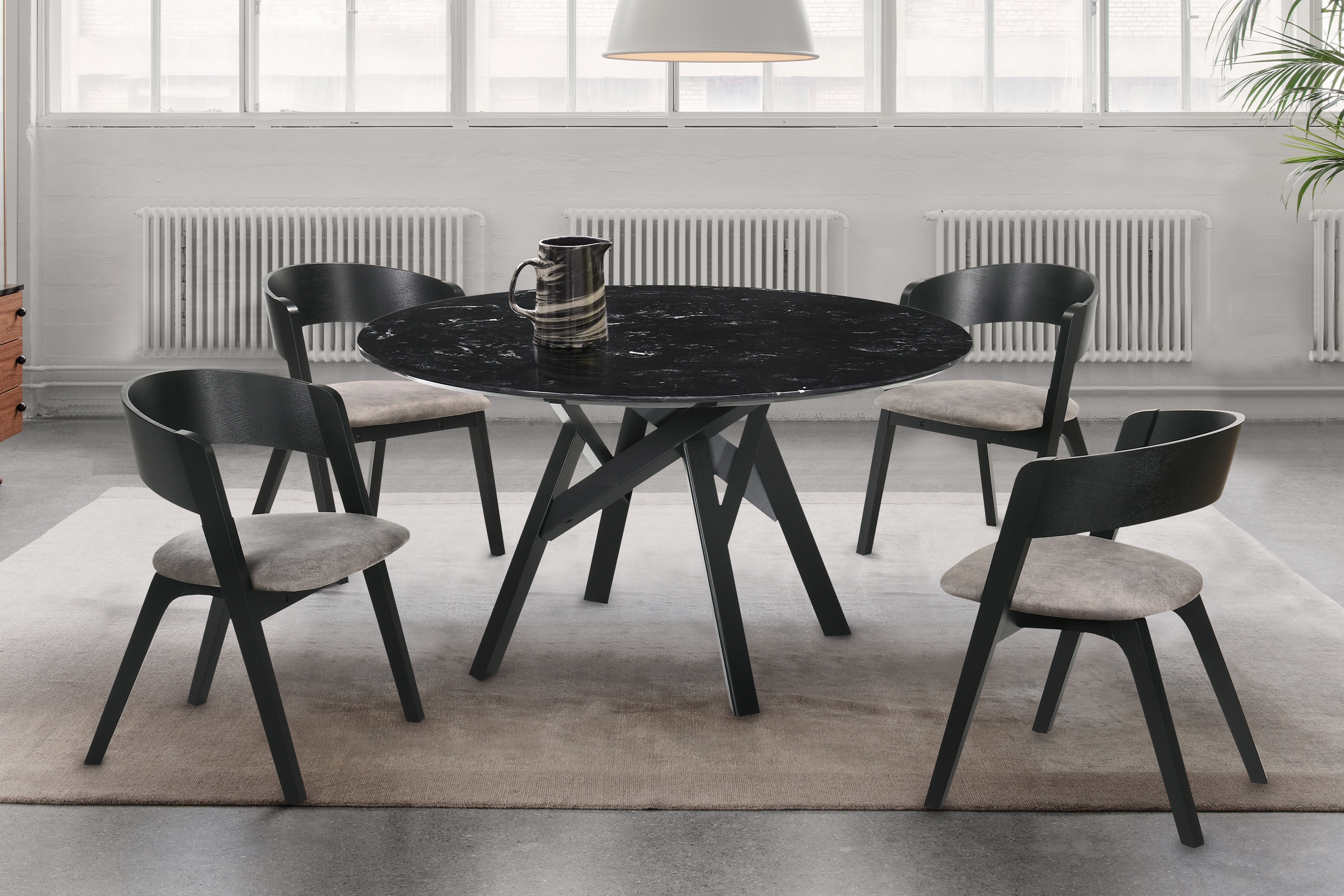 Armen Living SETVEDIBLK5E Dining-Sets - View #9