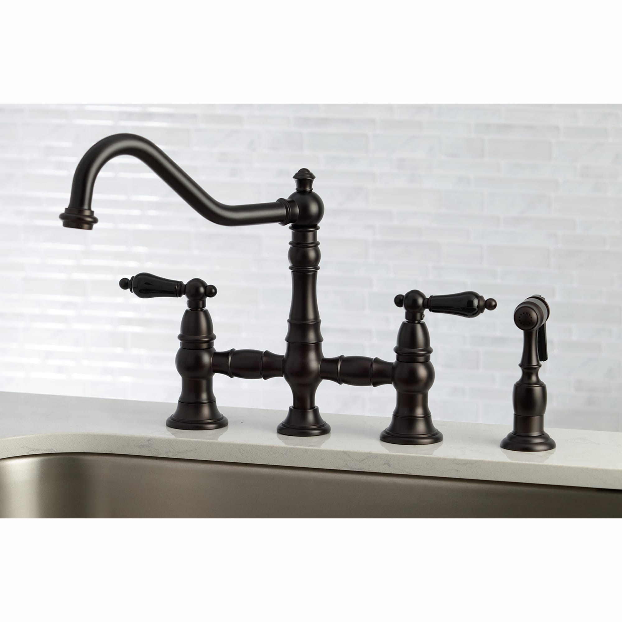 Kingston Brass WLKS3275PKLBS Kitchen-Faucets - View #4