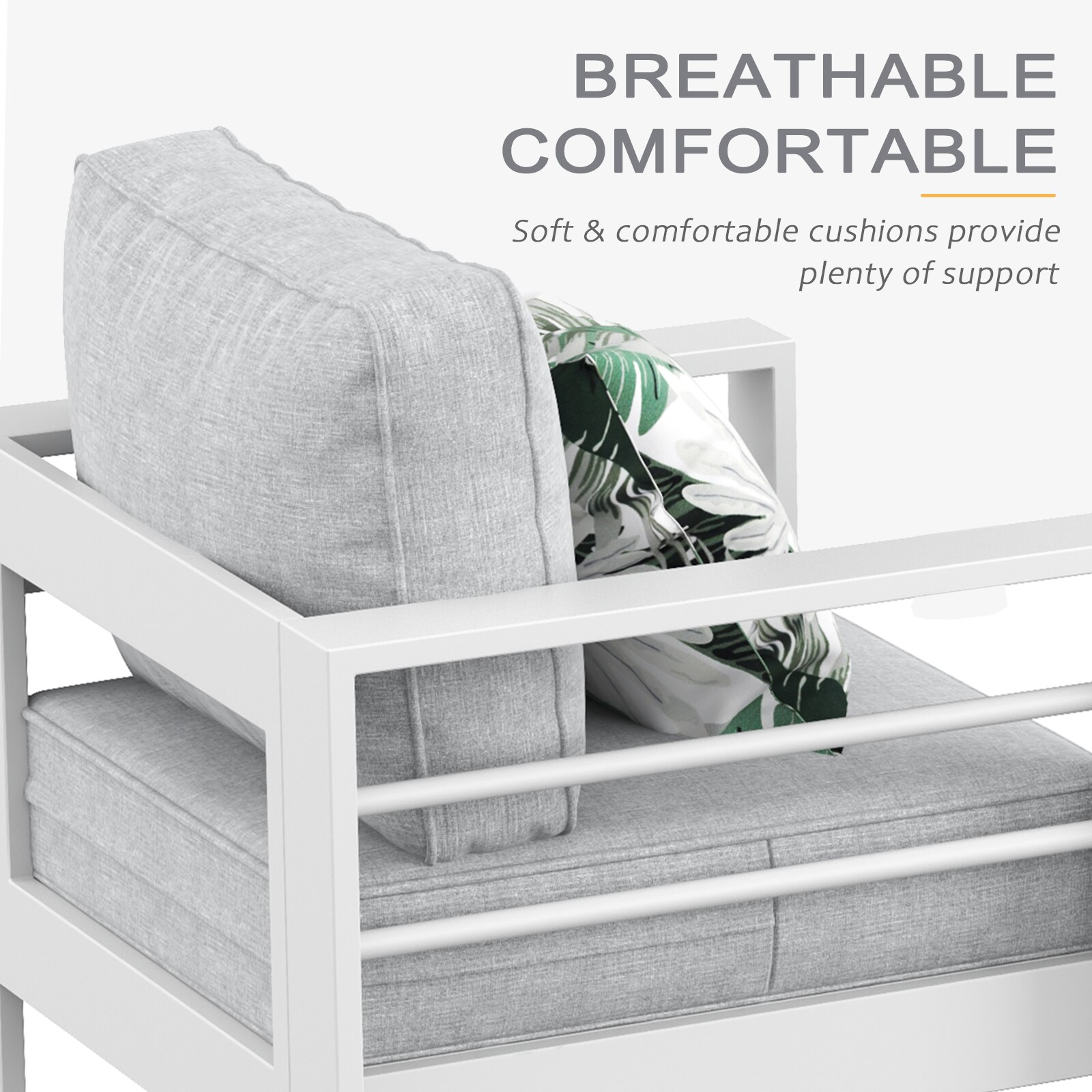 LayinSun WL5001-WH-5001 Patio-Conversation-Sets - View #4