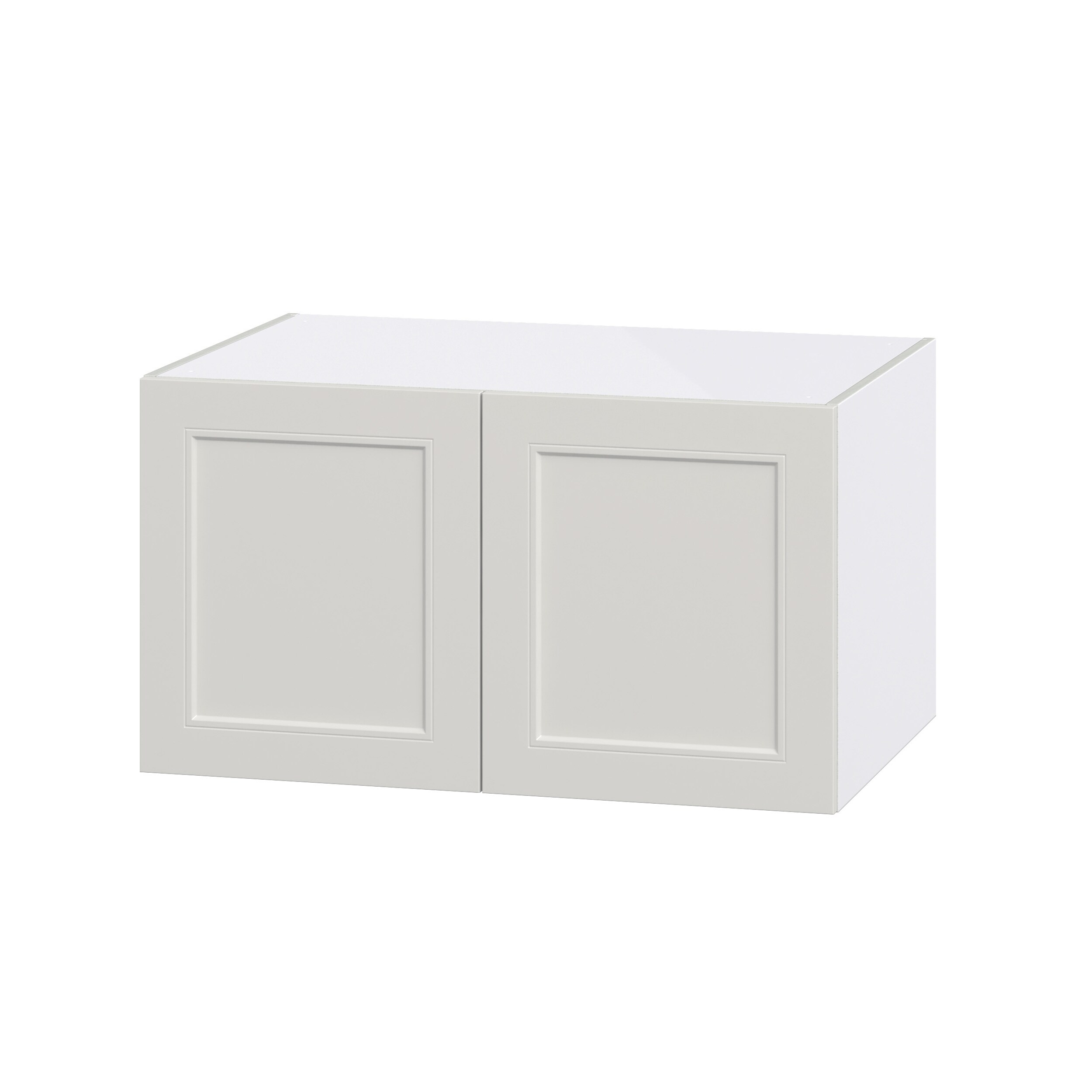 Hugo&Borg Belcourt 30-in W x 20-in H x 24-in D Gray Painted Wall Fully Assembled Cabinet (Recessed Panel Shaker Door Style)