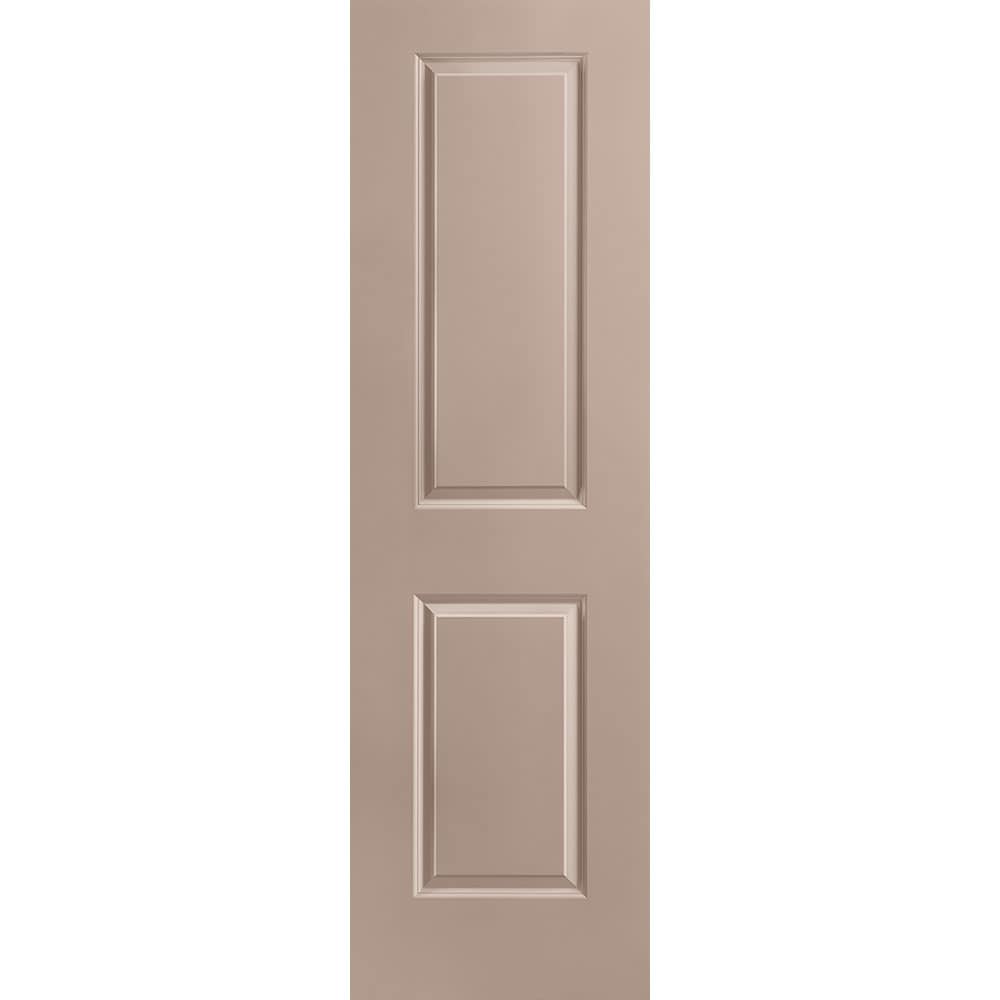 Masonite 1315762 Traditional 24-in x 80-in Sandpiper 2-panel square Smooth Hollow core Unfinished Molded composite Slab Door