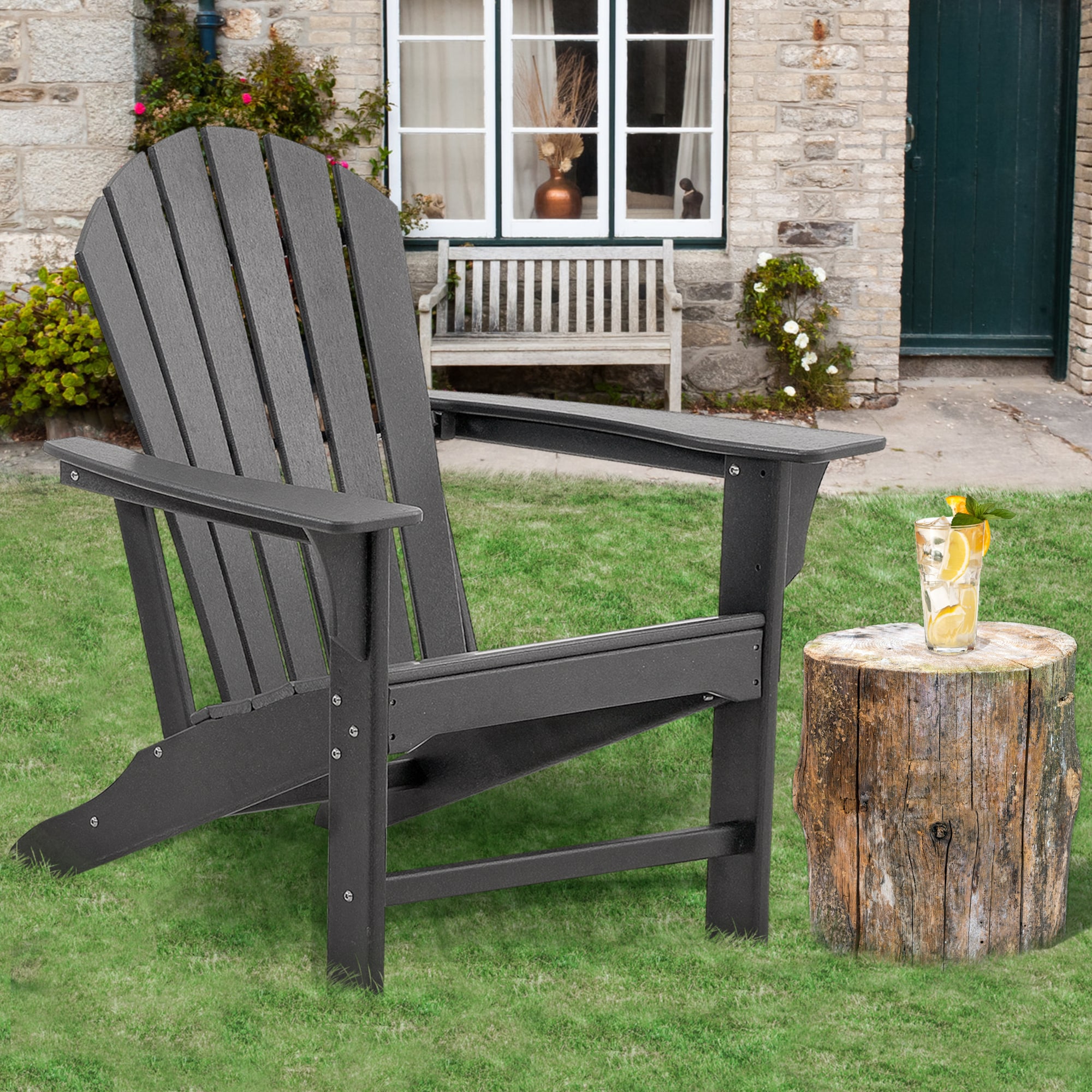 EarlGrove LS-TL2005GY Patio Conversation Set with Gray