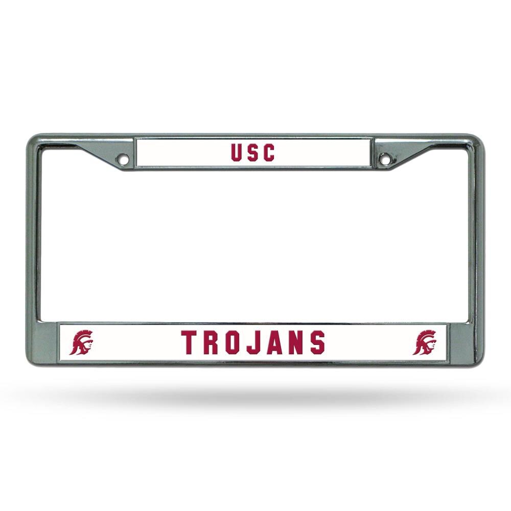 License plate frame USC Trojans Exterior Car Accessories at Lowes.com