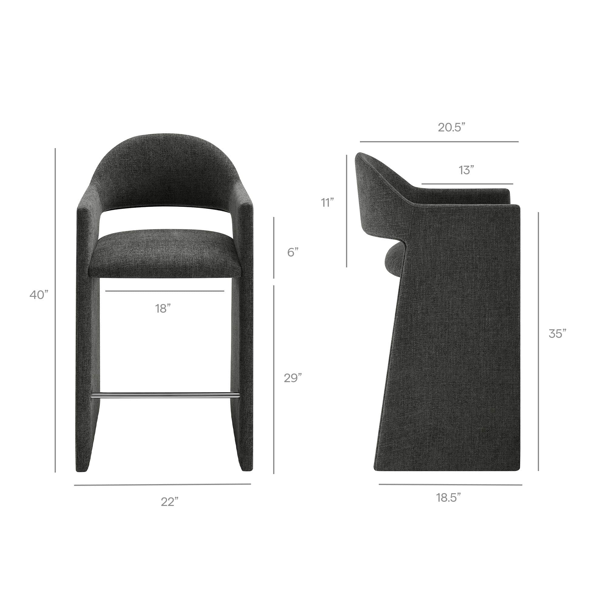 Modway EEI-7667-CHA stools - View #3