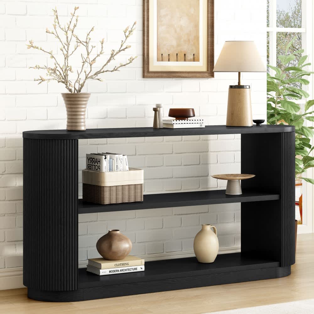 Coolbibila LEVI-CONSOLE-BLACK Console-Sofa-Tables - View #2