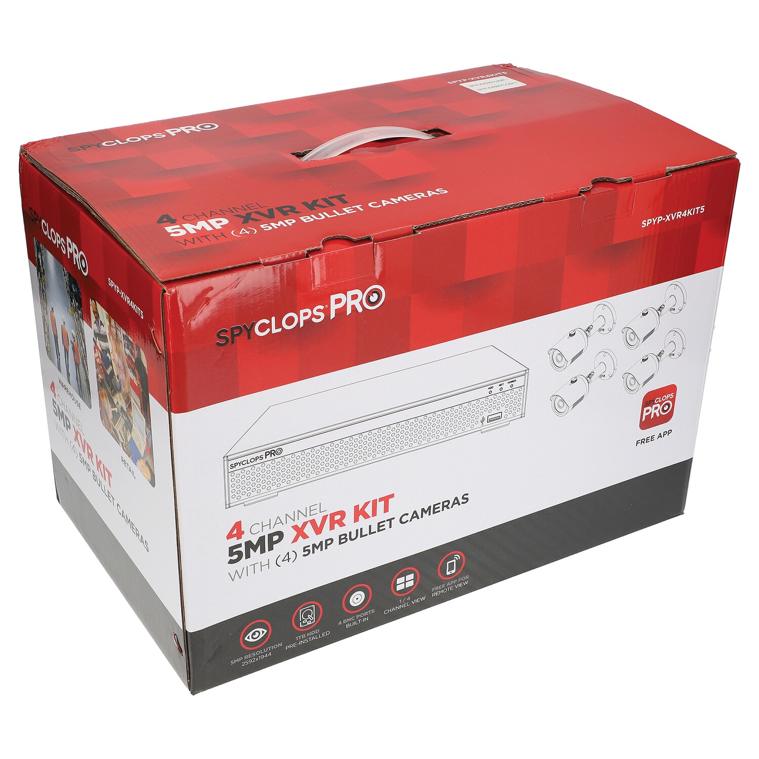 Spyclops SPYPXVR4KIT5 Security-Systems - View #10