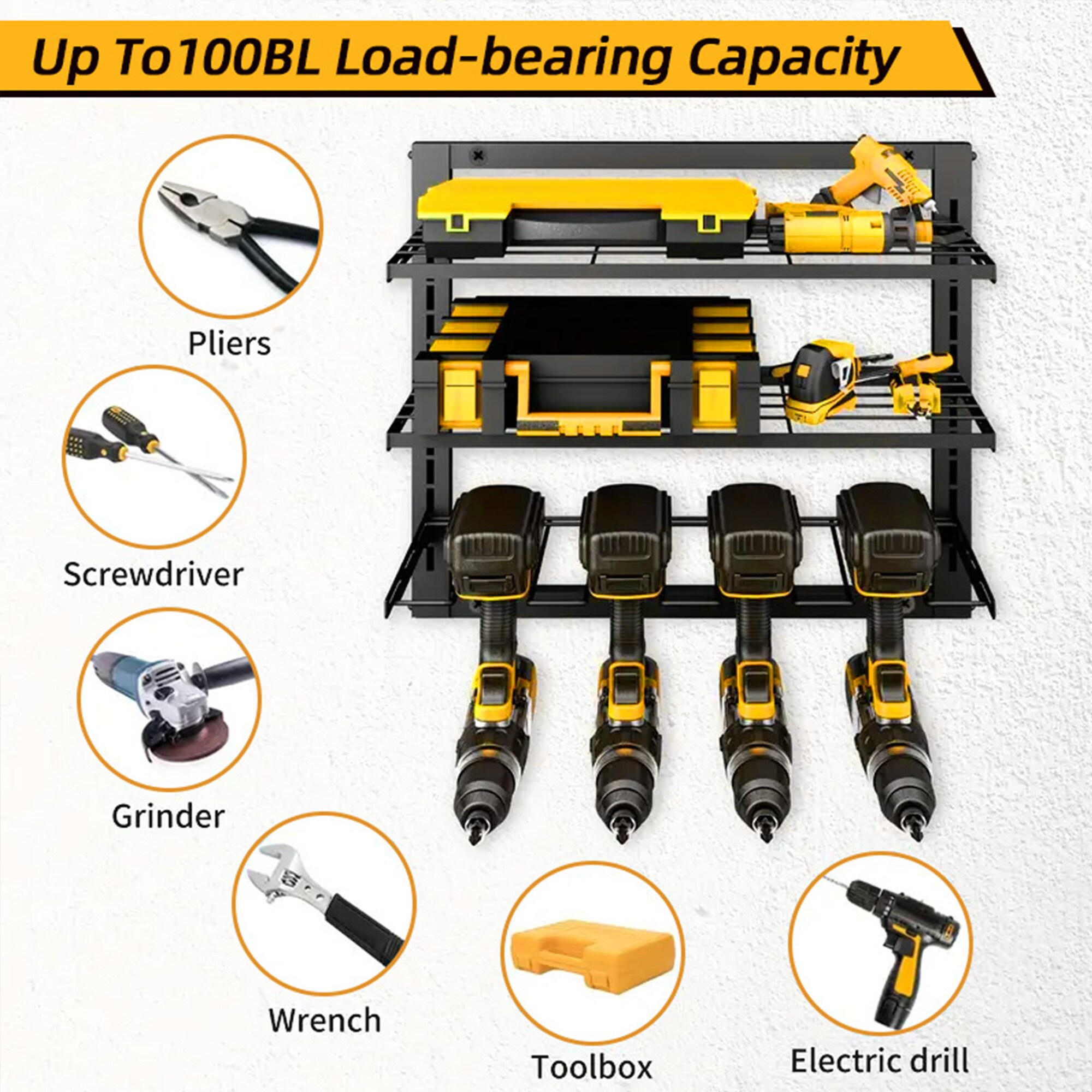 LOVMOR SF-L-1799 Garage-Storage-Hooks - View #6
