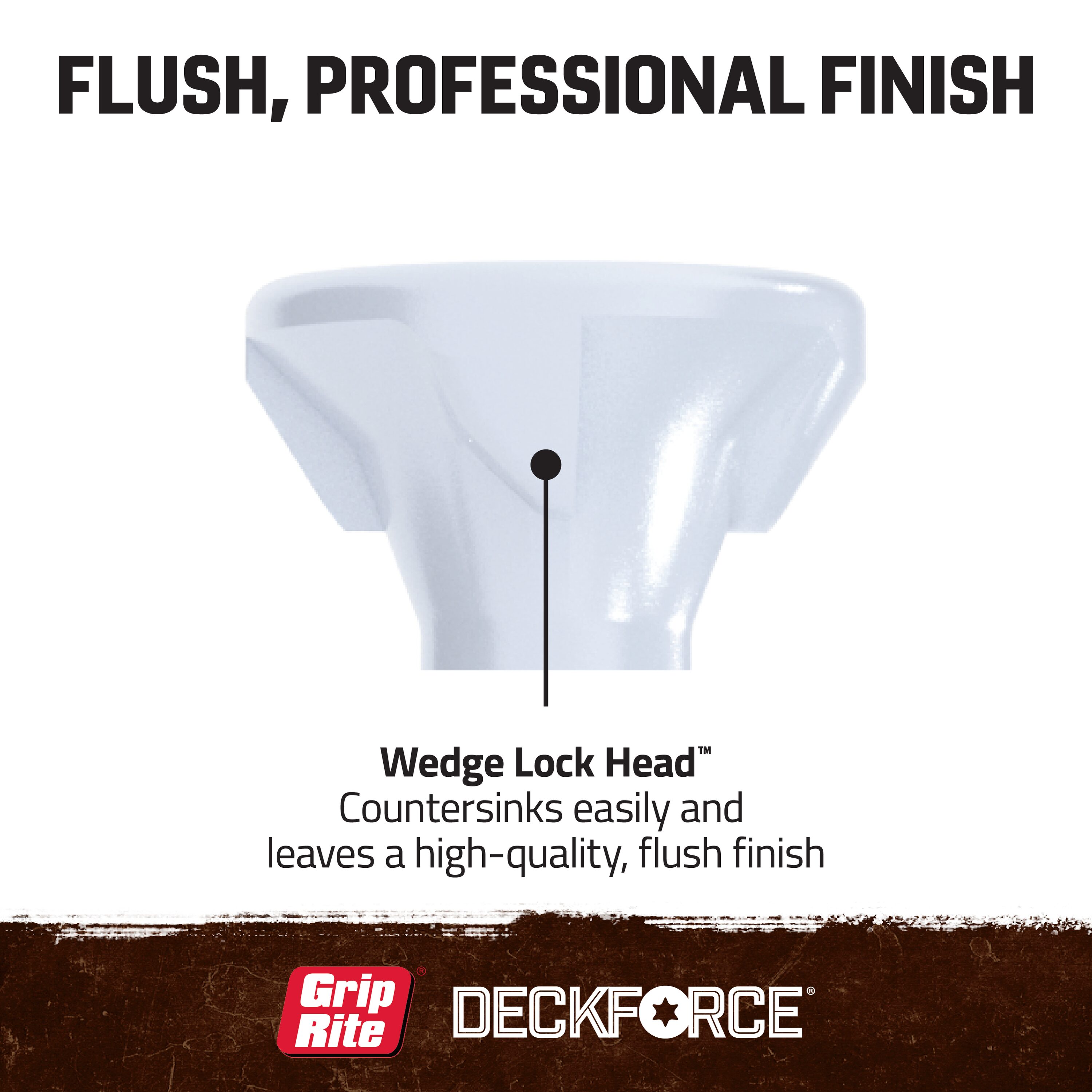 DeckForce by Grip Rite GRDF212STWH40 Deck-Screws - View #5