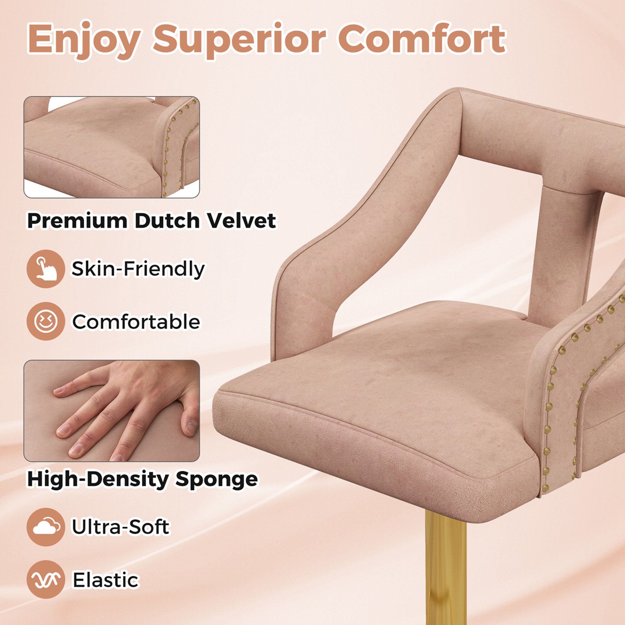 Costway HCST01376 stools - View #4
