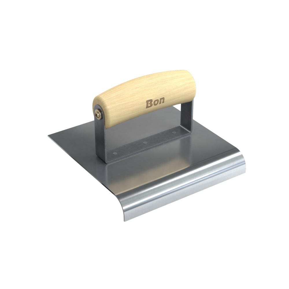 Bon Tool 12-452 6-Inches x 6-Inches Stainless steel Concrete Edger with 0.75-Inches Radius