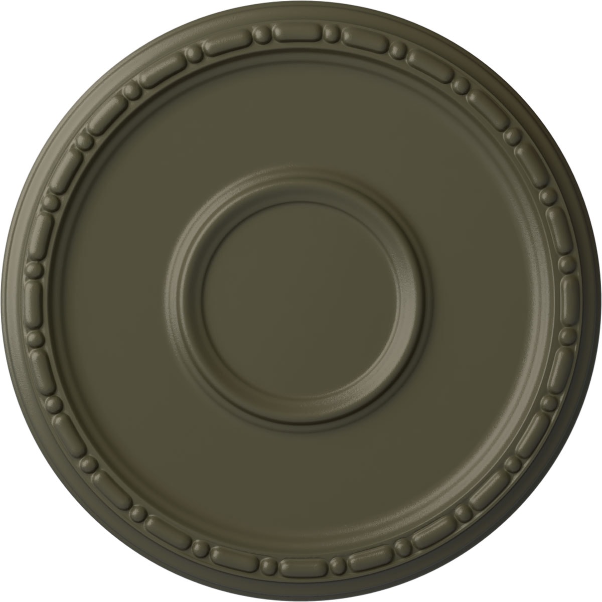 Ekena Millwork CM16MDWHF Medea 16.5-in W x 16.5-in L Painted Witch Hazel Polyurethane Whole Ceiling Medallion