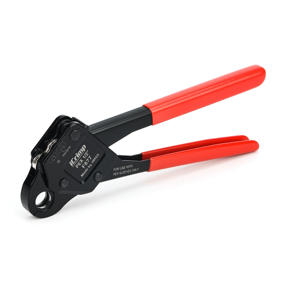 IWISS SL 1/2 1/2-in Stainless Steel Pressing Sleeves Crimping Tool for PEX Pipe