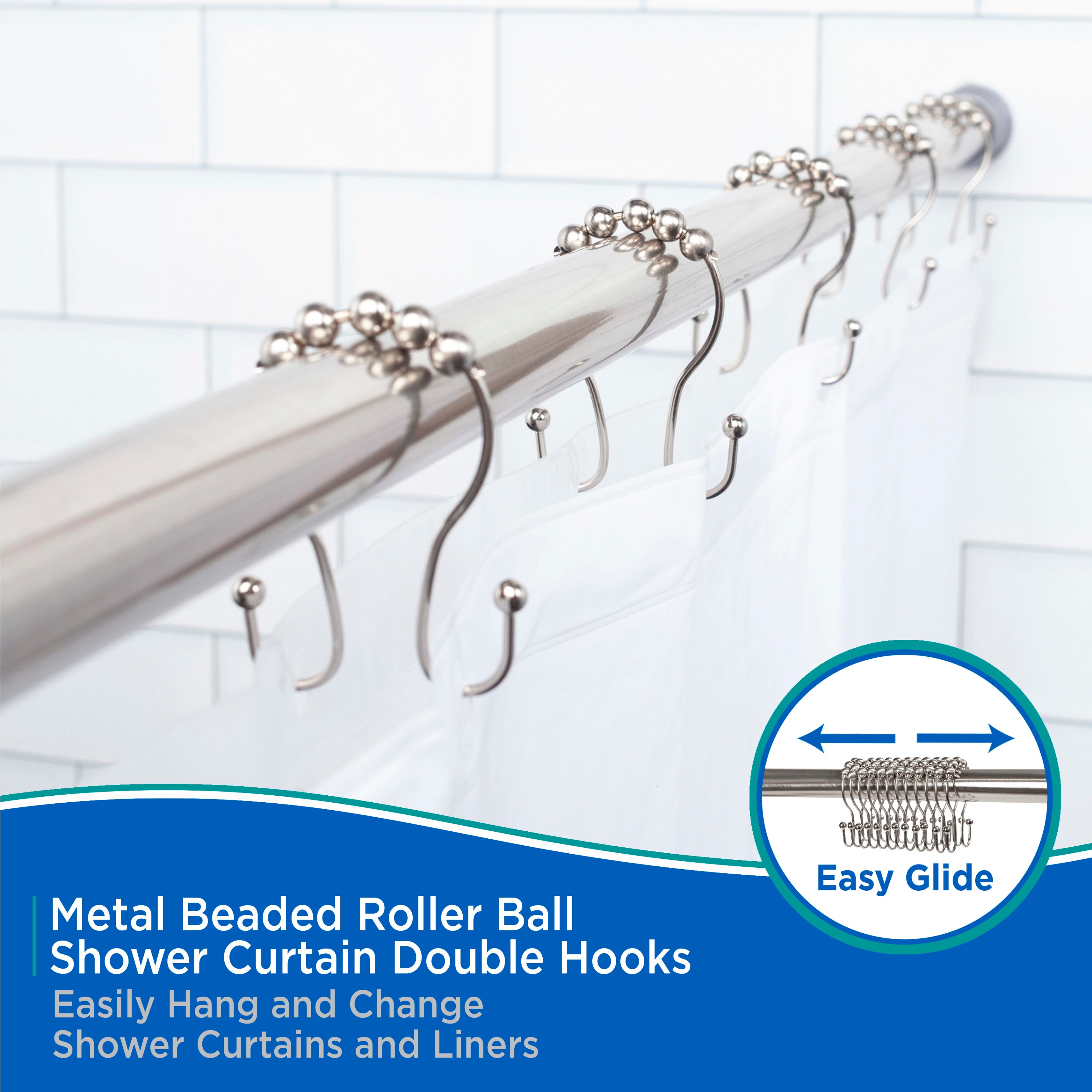 Kenney KN67120V1 Shower-Rings-Hooks - View #3