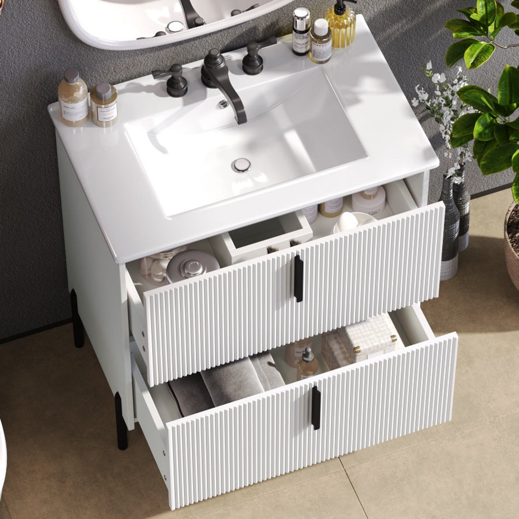 Boyel Living BL-NE-5761W Bath-Vanity-Combo - View #15