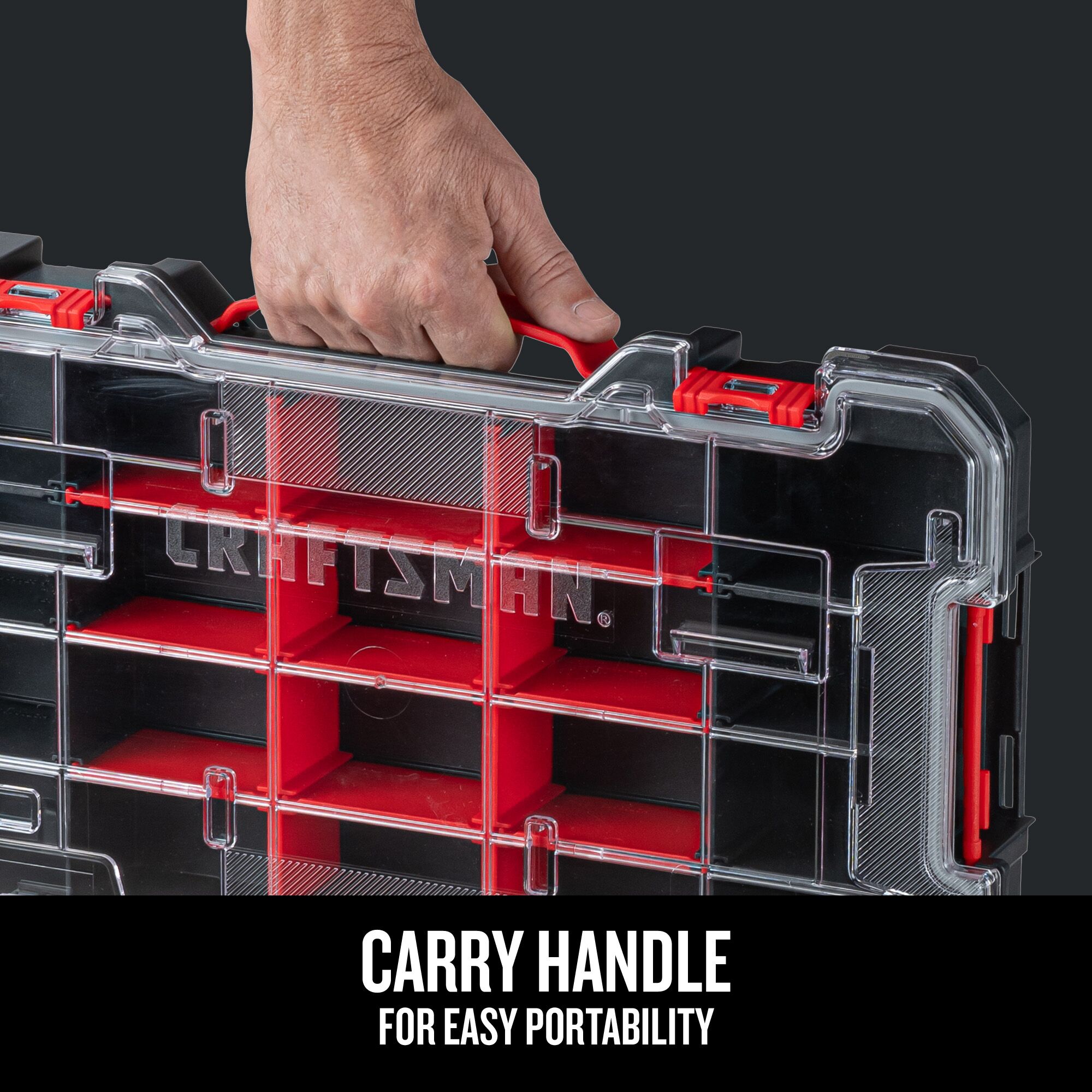 CRAFTSMAN Bin System 39-Compartment Plastic Small Parts Organizer in the  Small Parts Organizers department at