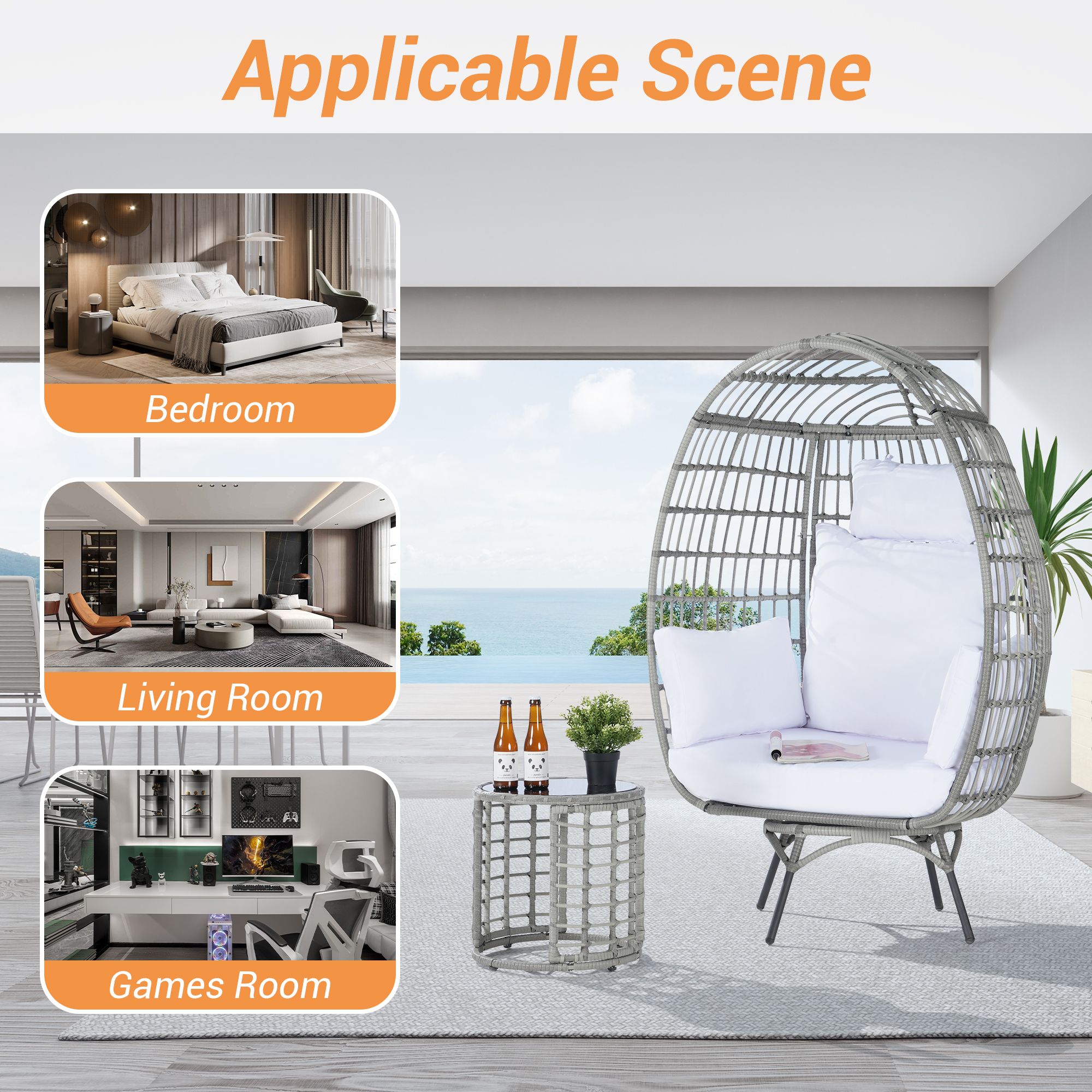 SANSTAR L-RJDC62WT Patio-Chairs - View #8