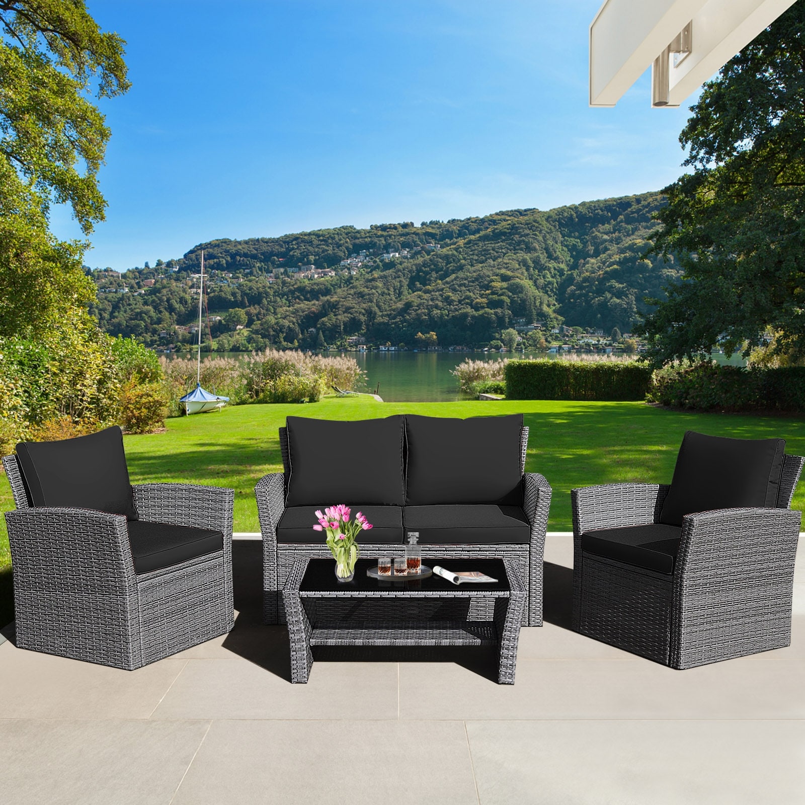 Forclover CKT-175018 Patio-Conversation-Sets - View #3