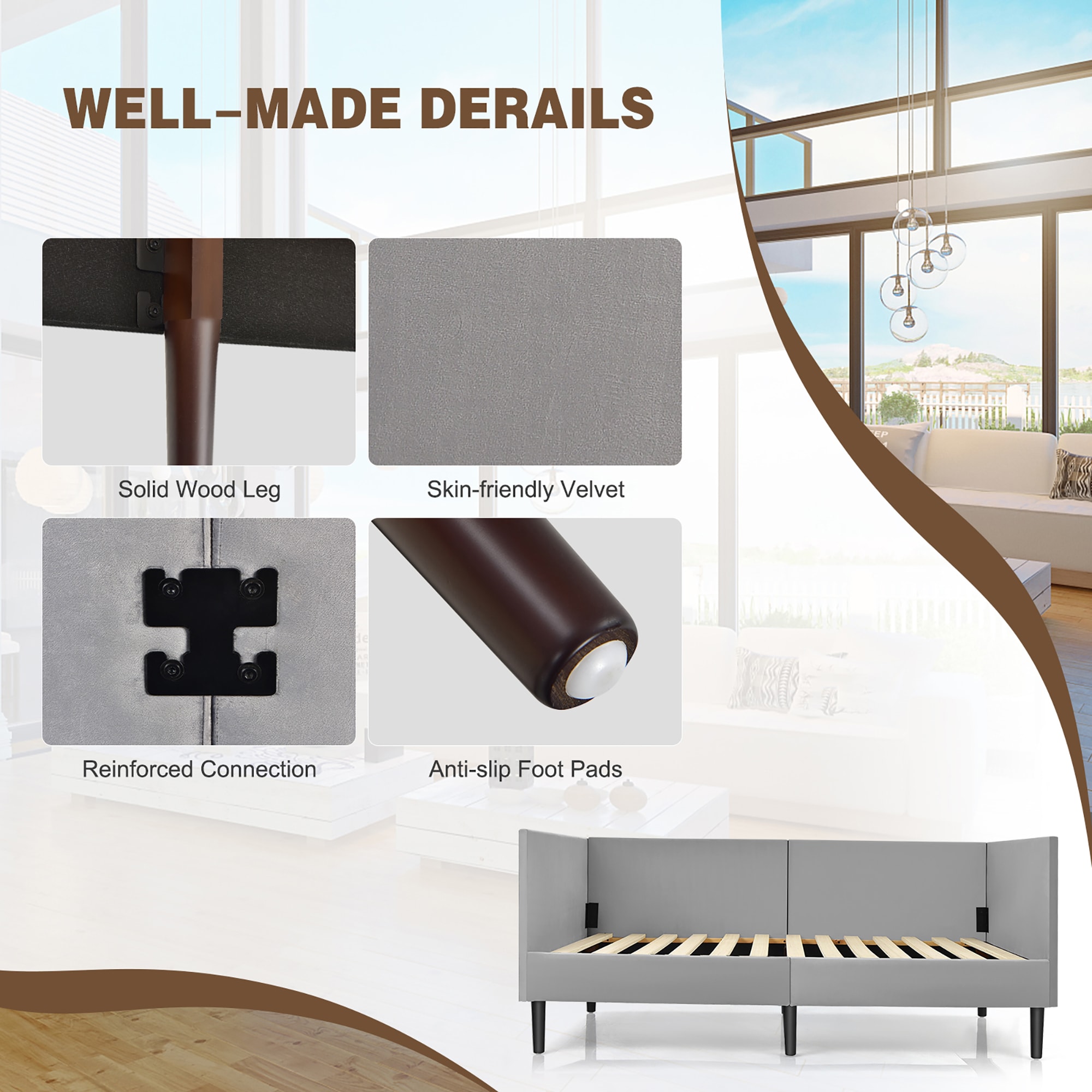 Costway SXL00099 futons - View #7